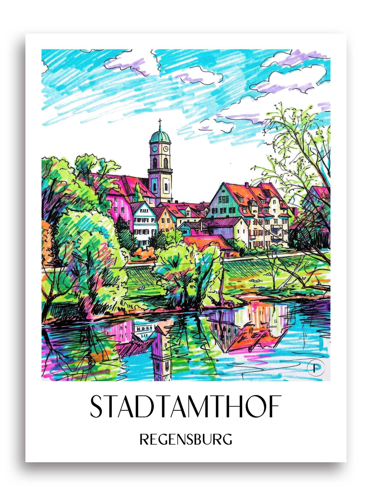 stadtamthof-regensburg-deutschland-poster-graffiti