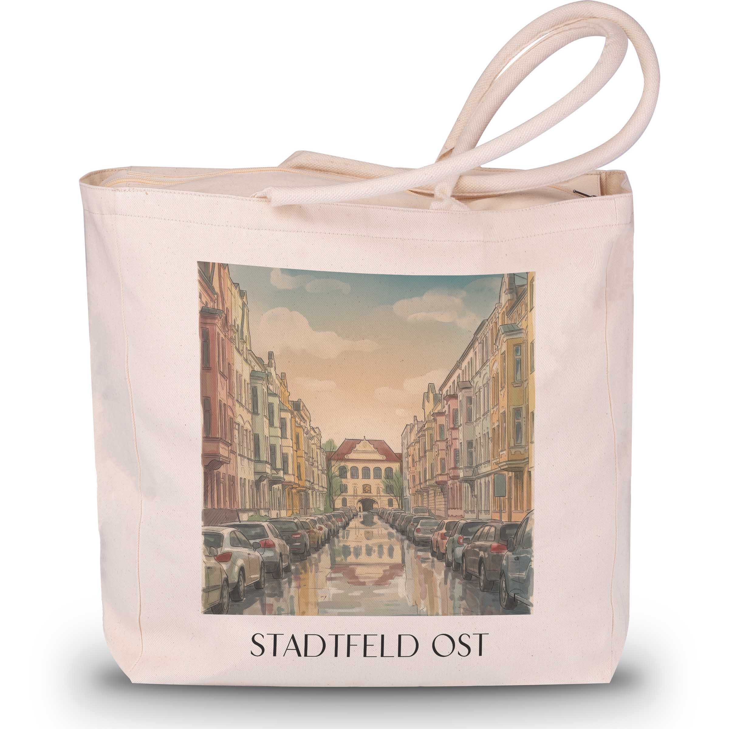 stadtfeld-ost-magdeburg-deutschland-einkaufstasche-aquarell