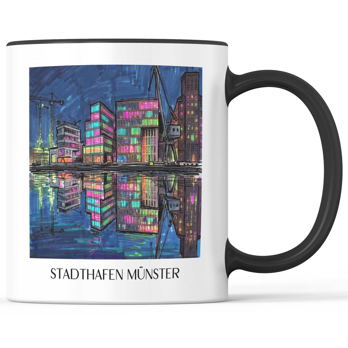 stadthafen-münster-deutschland-kaffeebecher-graffiti