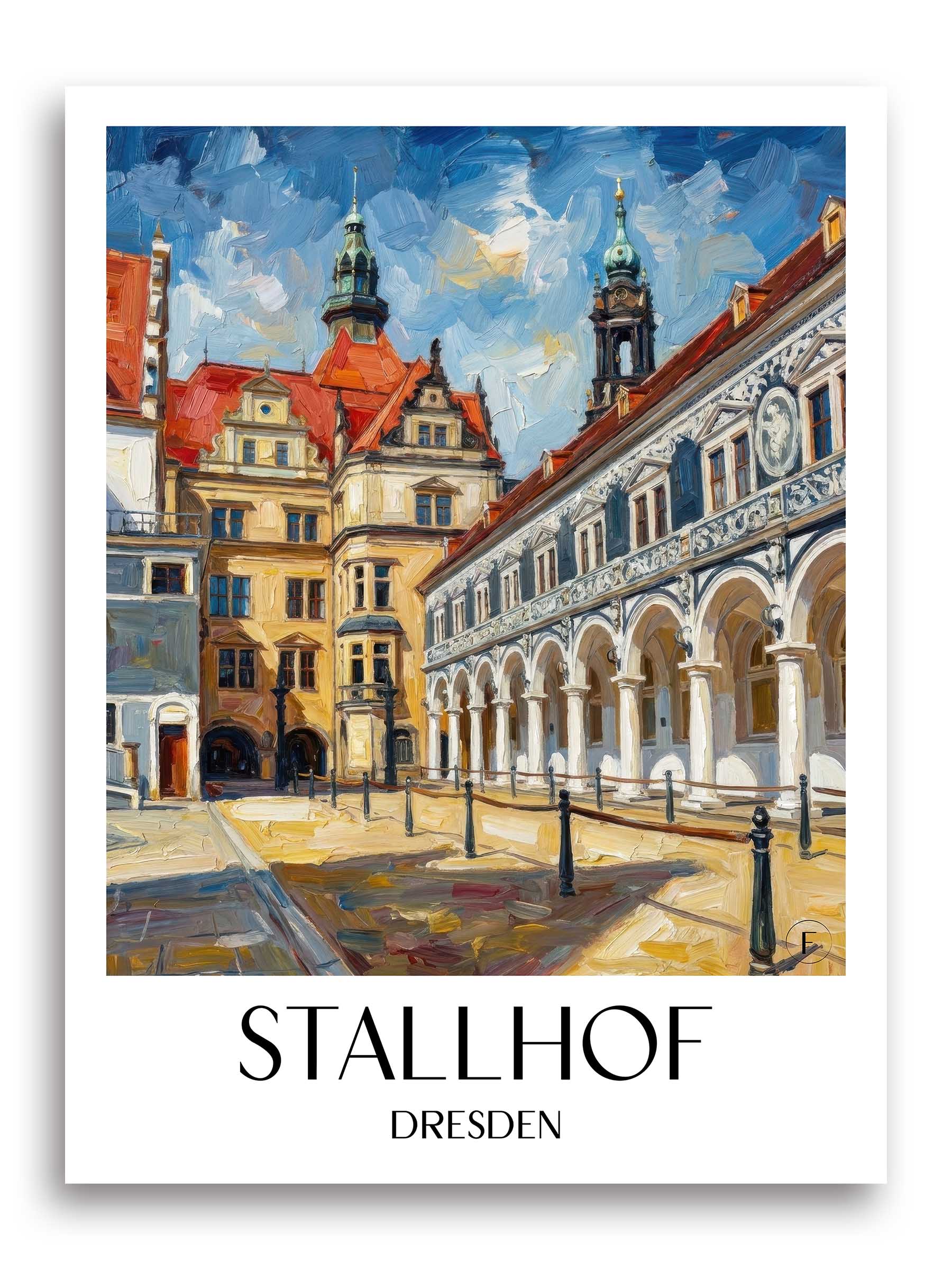 stallhof-dresden-deutschland-poster-oil-painting-oelgemaelde