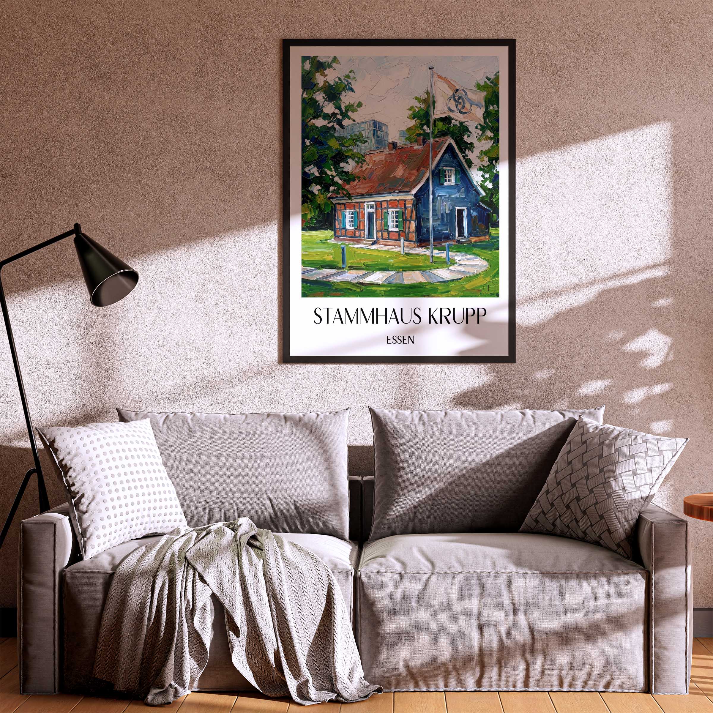 stammhaus-krupp-essen-deutschland-poster-oil-painting-oelgemaelde
