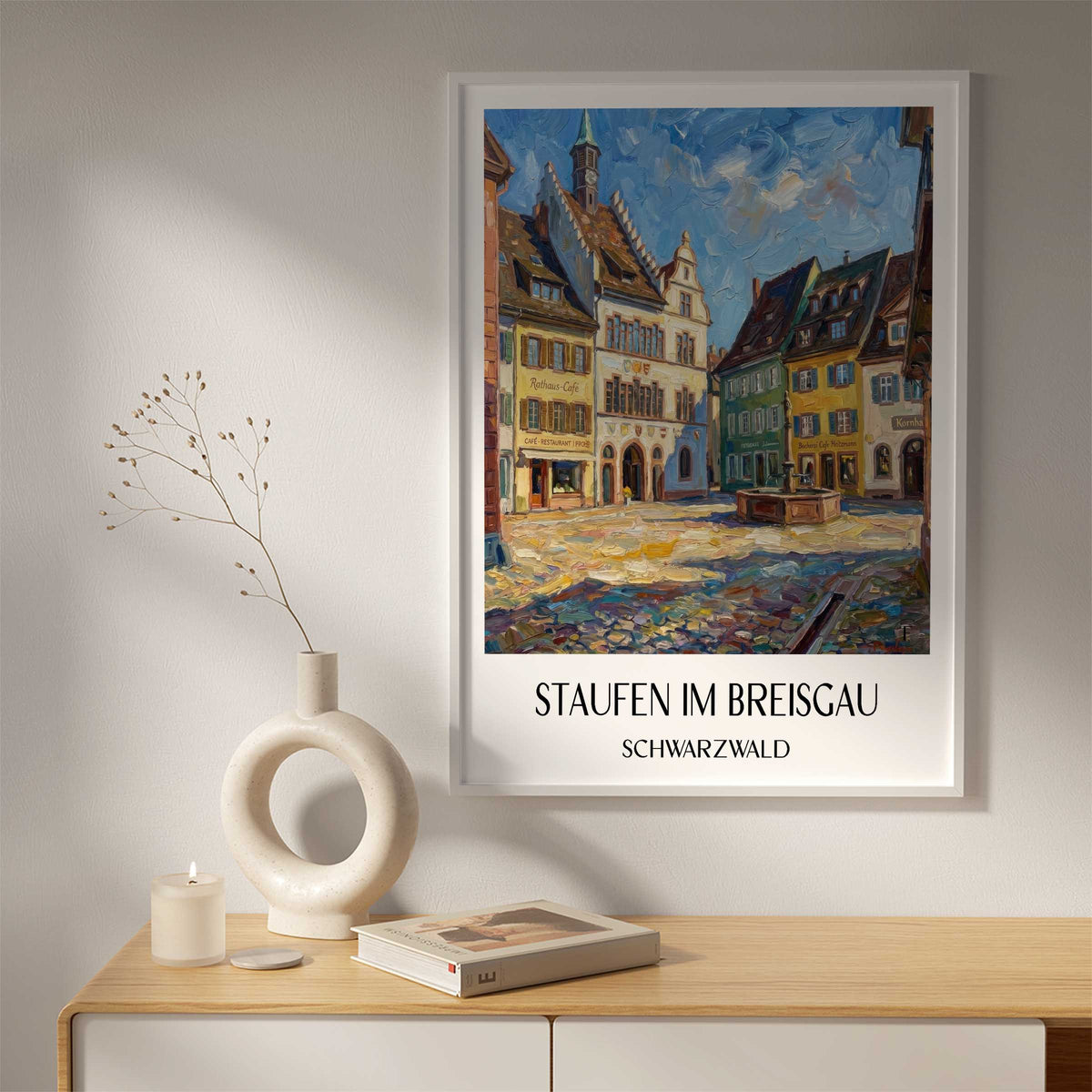 staufen-im-breisgau-schwarzwald-deutschland-poster-oil-painting-oelgemaelde