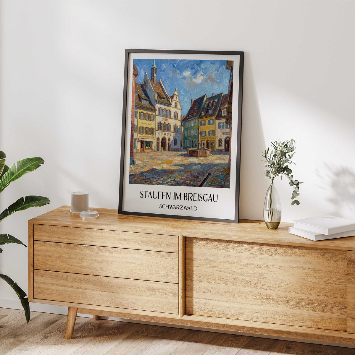 staufen-im-breisgau-schwarzwald-deutschland-poster-oil-painting-oelgemaelde