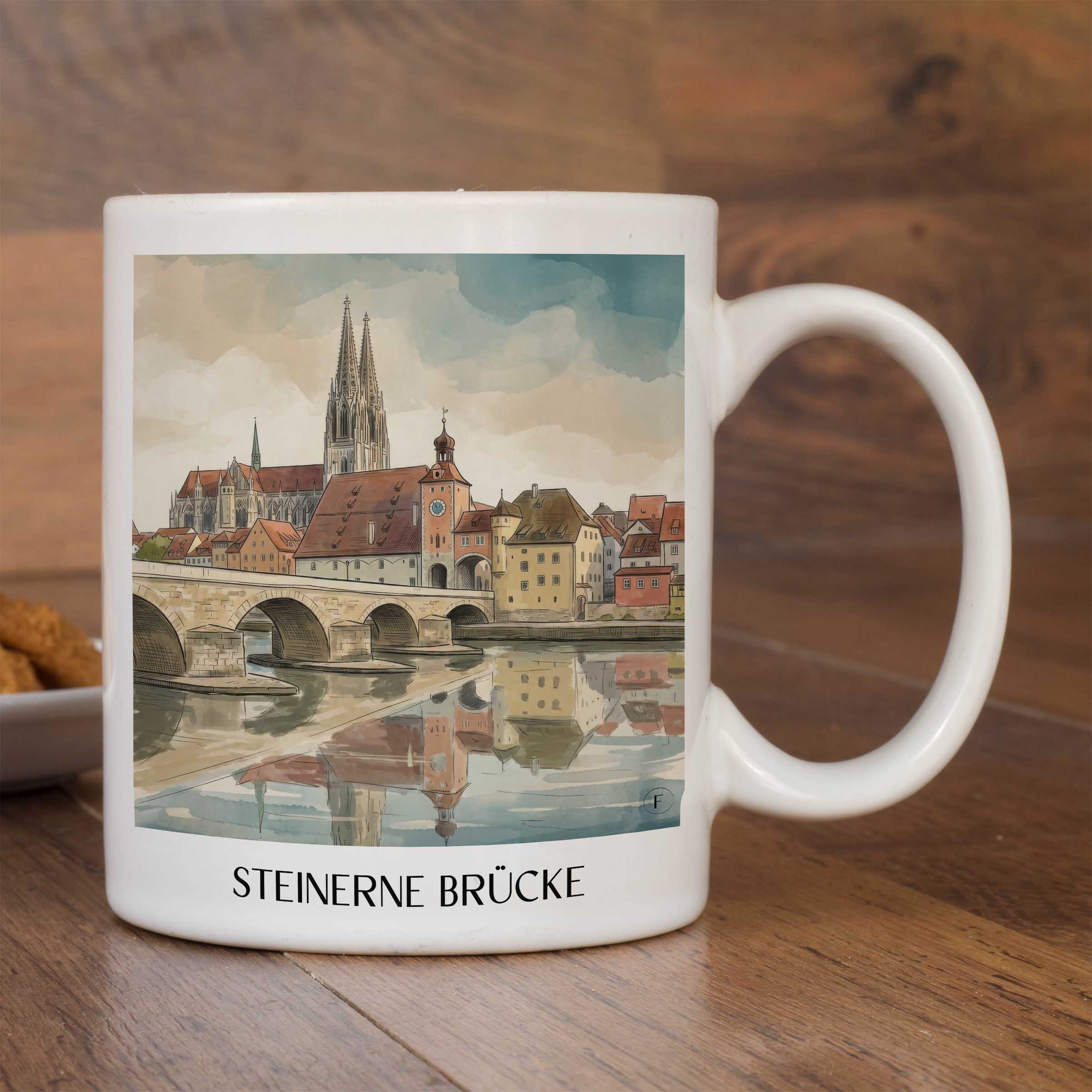 steinerne-brücke-regensburg-deutschland-kaffeebecher-aquarell