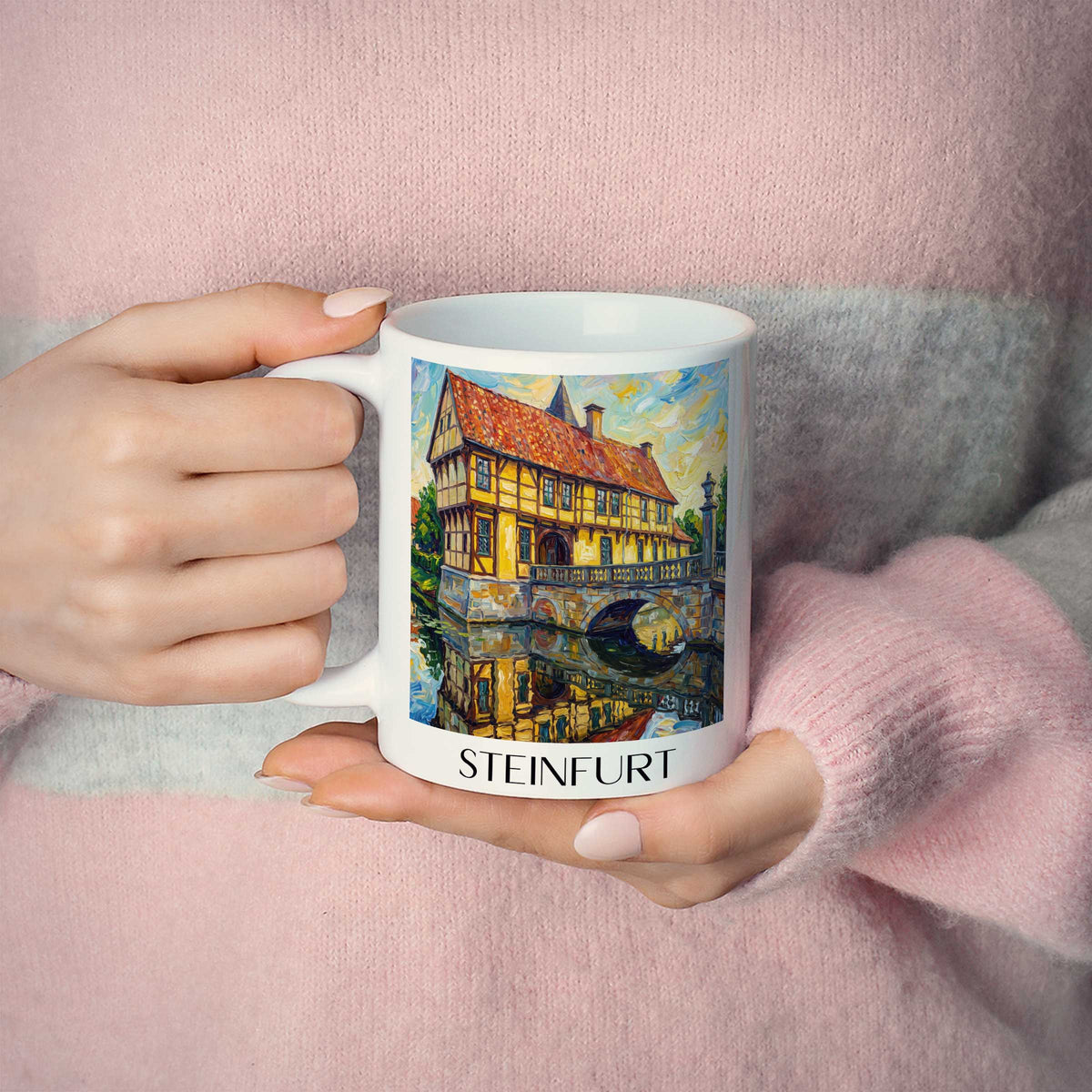steinfurt-münsterland-deutschland-kaffeebecher-oil-painting-oelgemaelde
