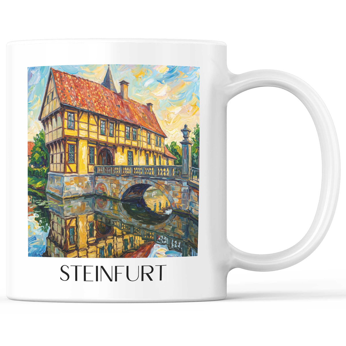 steinfurt-münsterland-deutschland-kaffeebecher-oil-painting-oelgemaelde