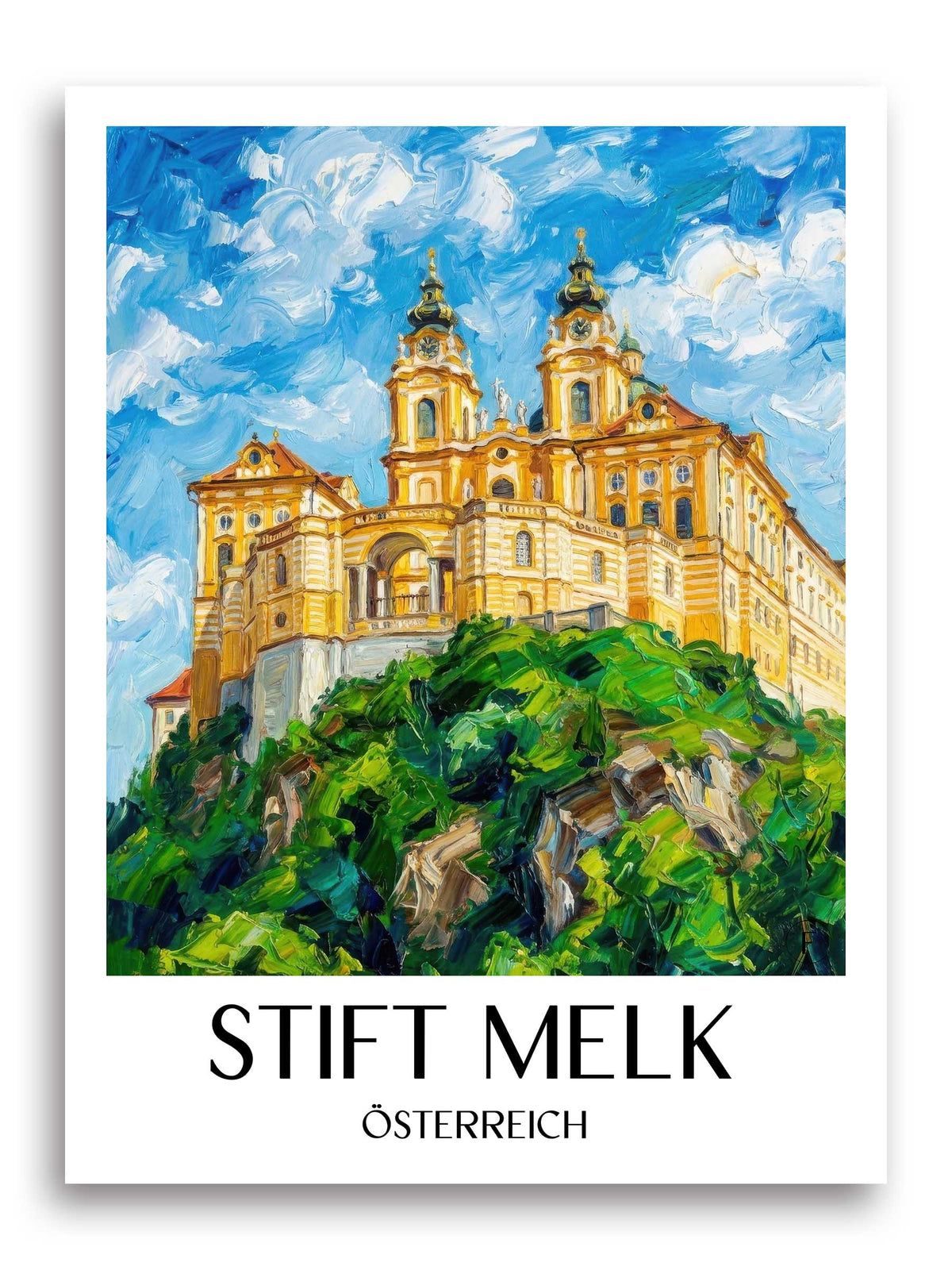 stift-melk-österreich-österreich-poster-oil-painting-oelgemaelde