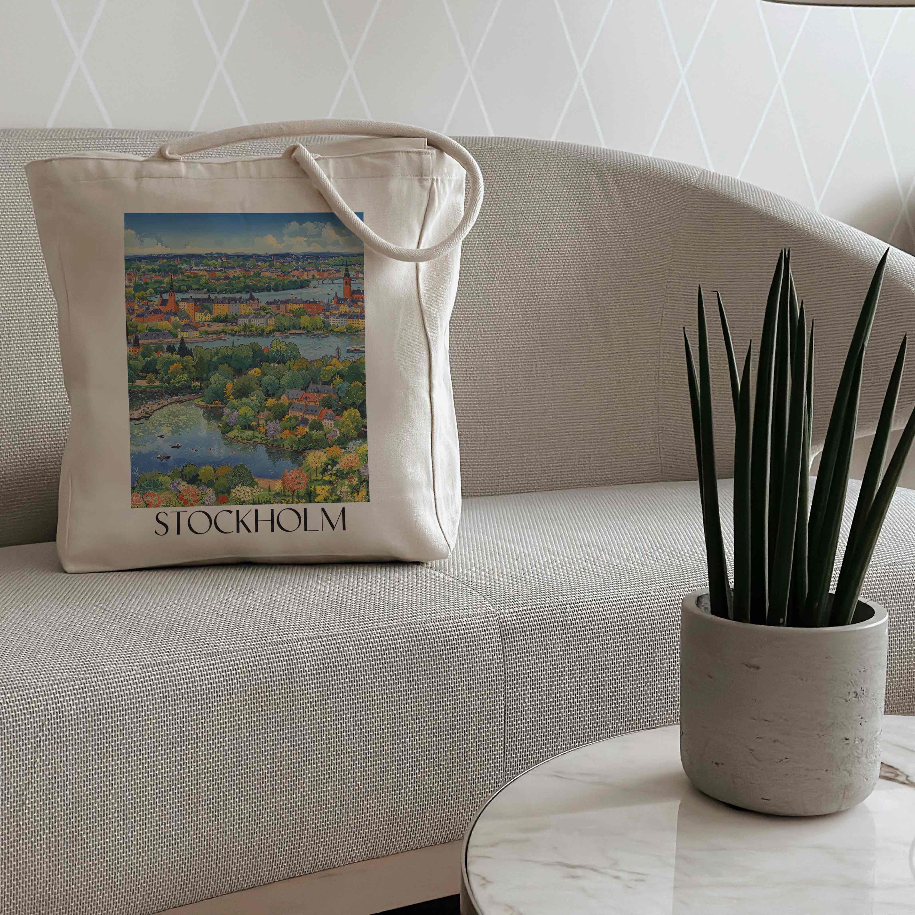 stockholm-schweden-einkaufstasche-aquarell