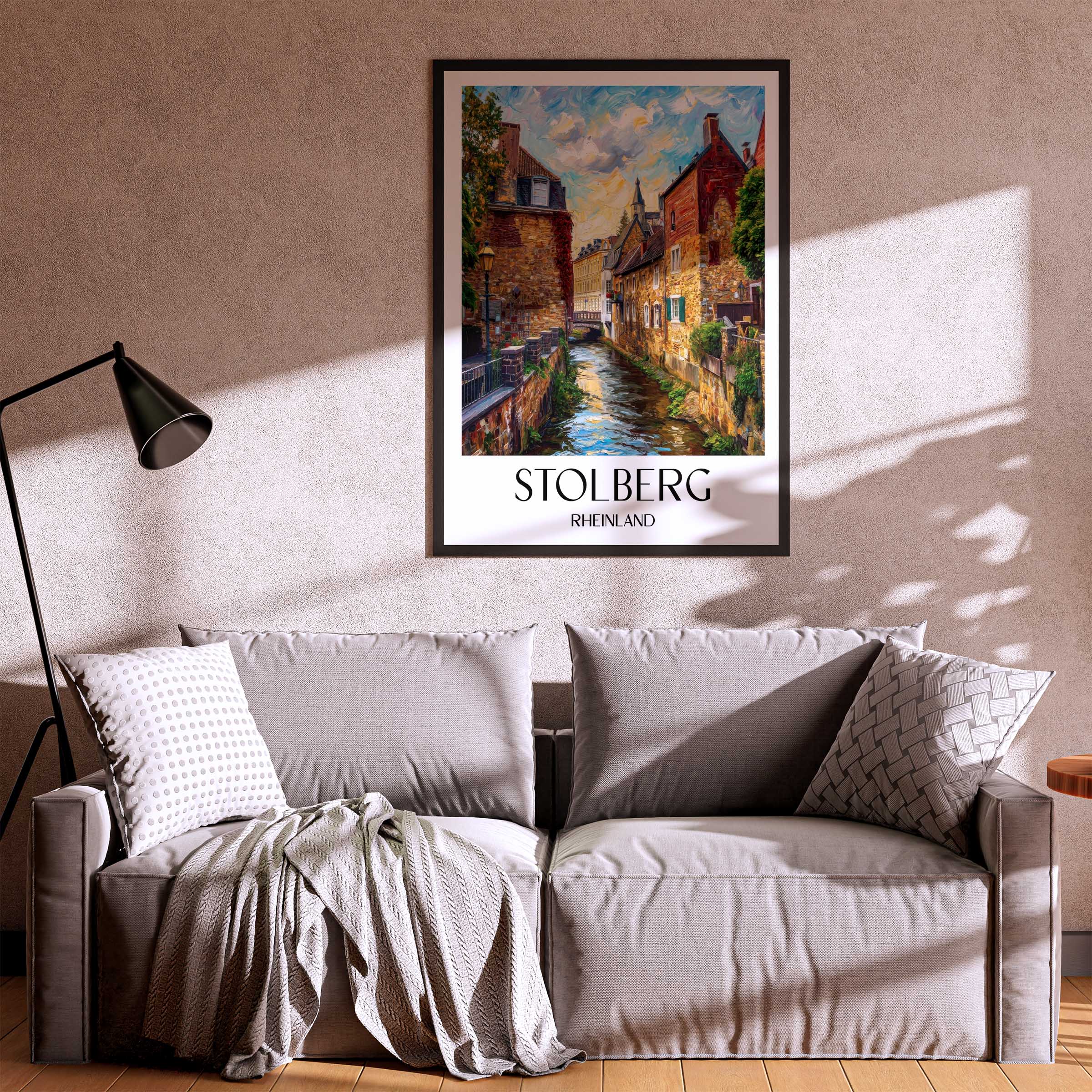 stolberg-rheinland-deutschland-poster-oil-painting-oelgemaelde
