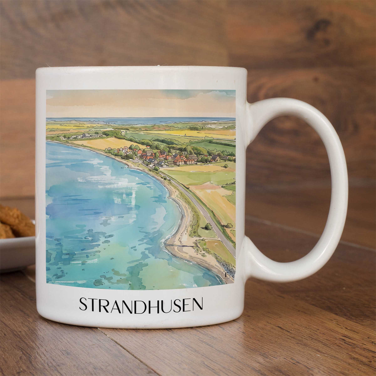 strandhusen-ostsee-deutschland-kaffeebecher-aquarell