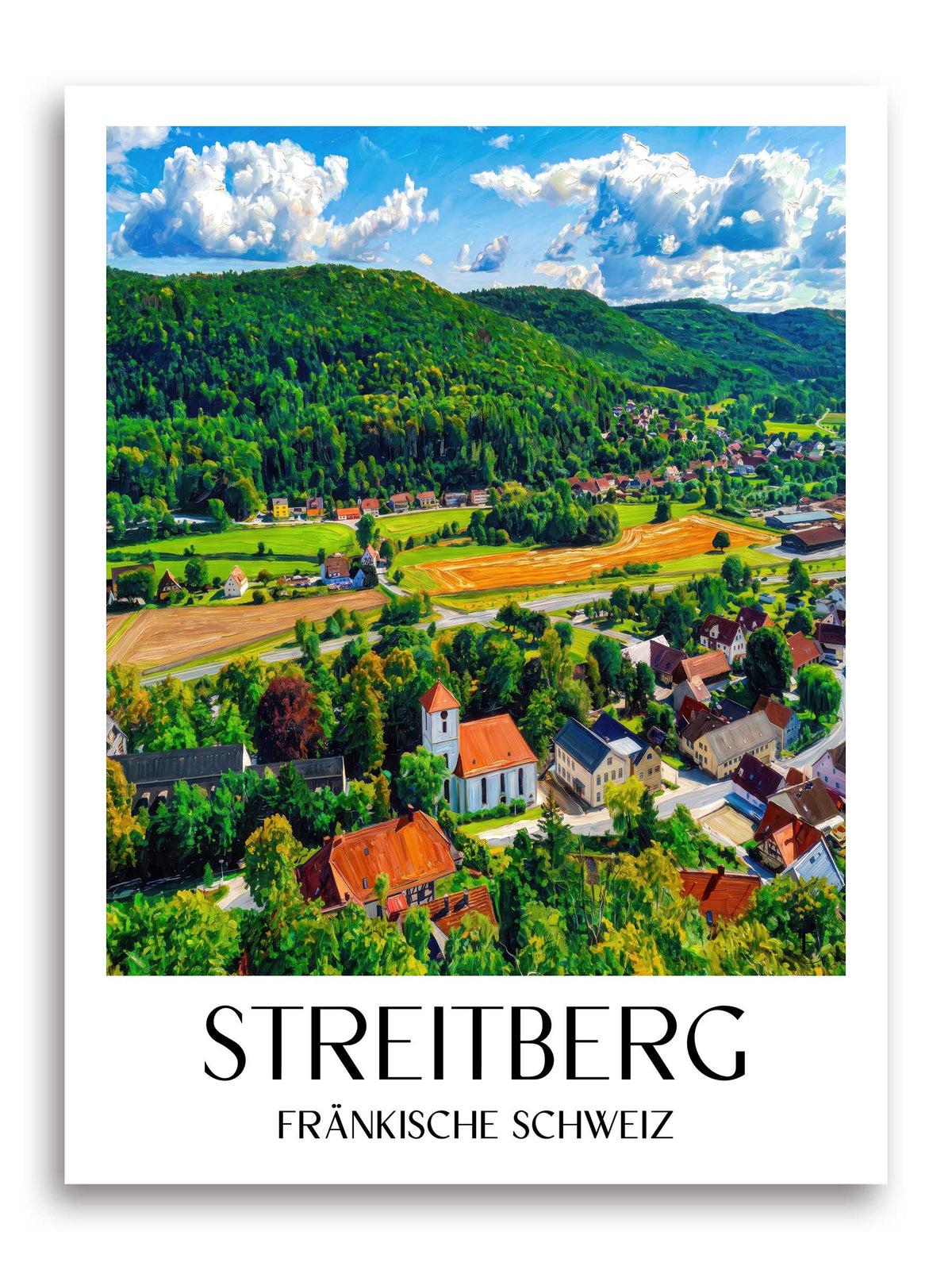streitberg-fränkische-schweiz-deutschland-poster-oil-painting-oelgemaelde