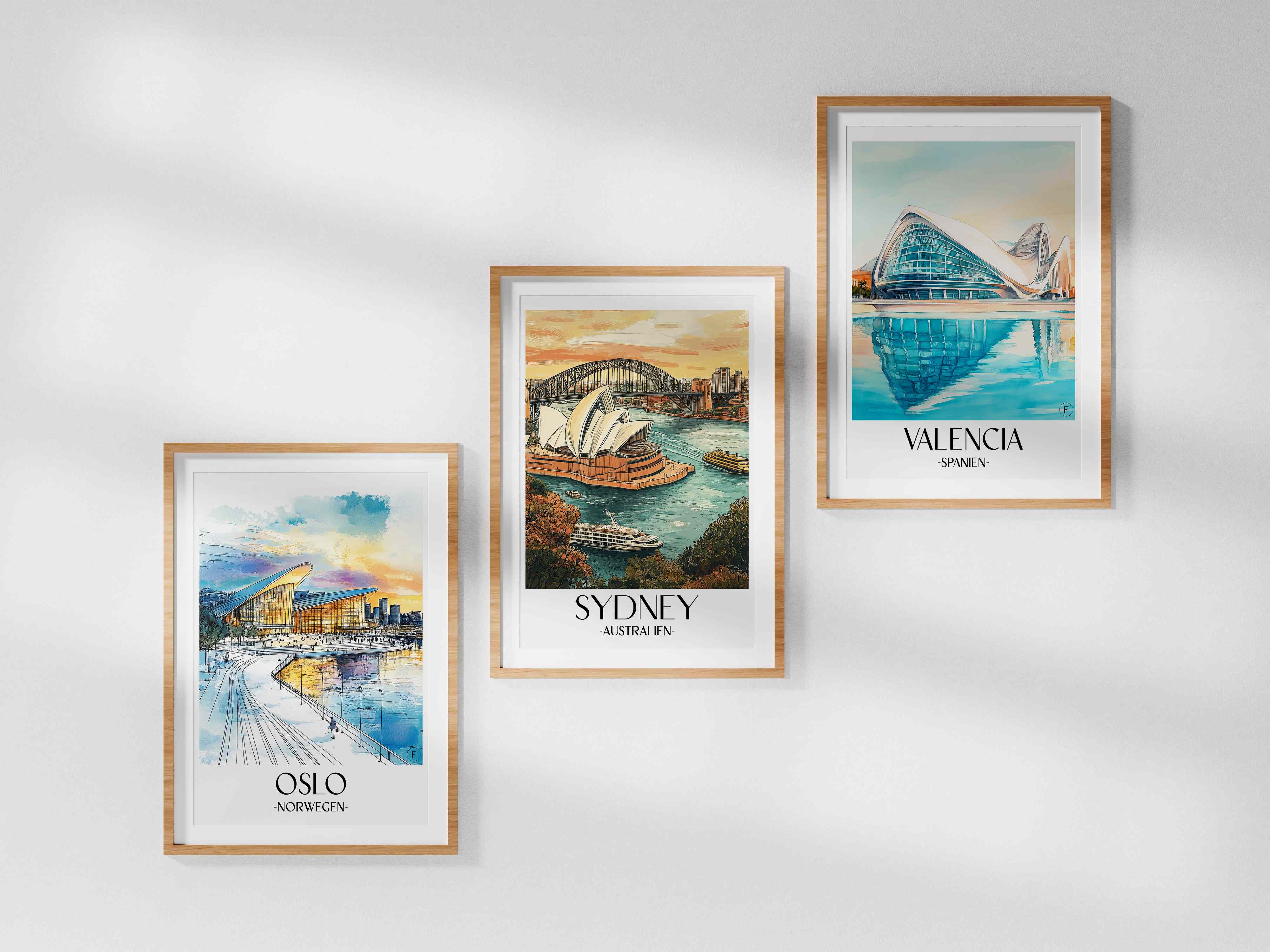 sydney-australien-poster-aquarell