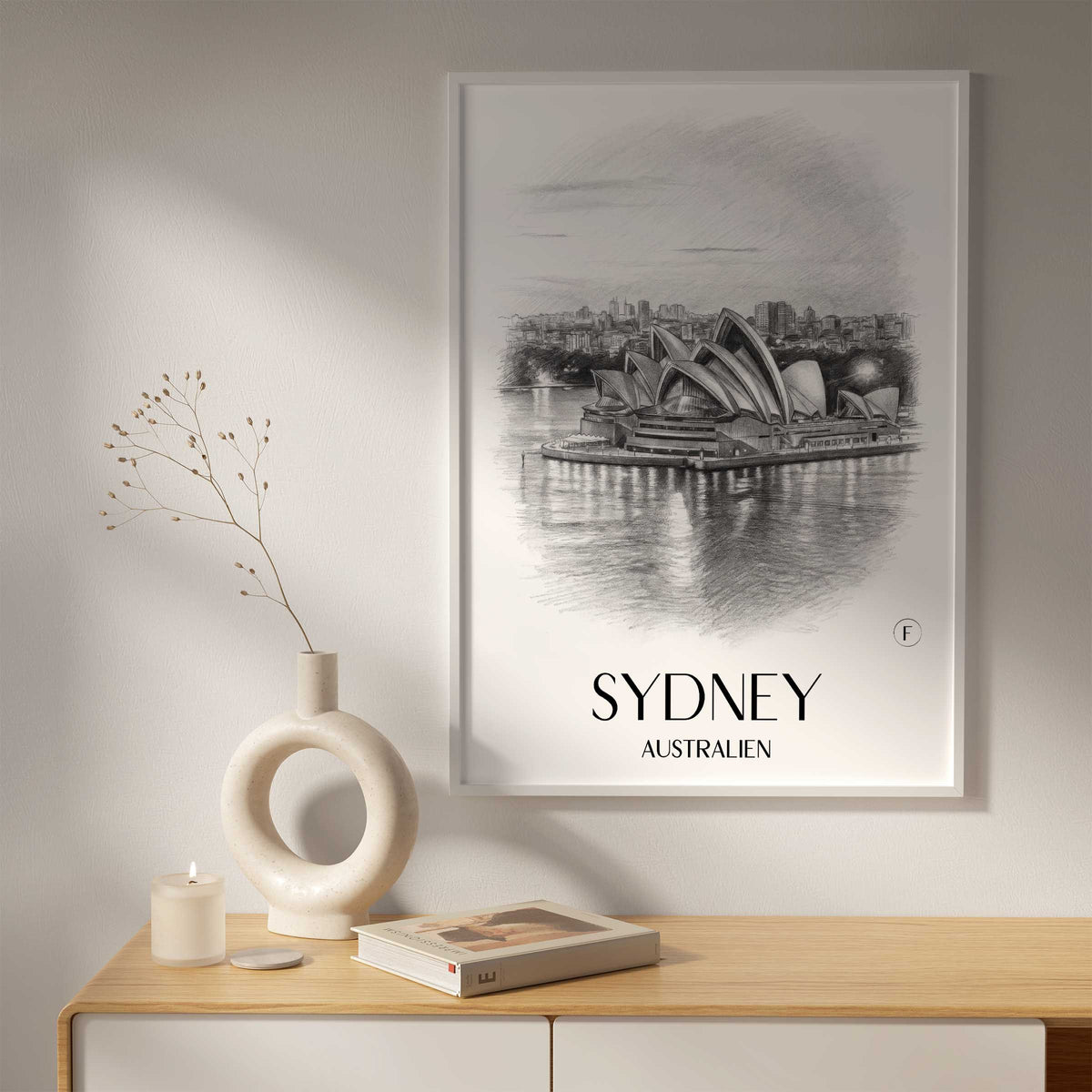 sydney-australien-poster-bleistift-zeichnung-drawing