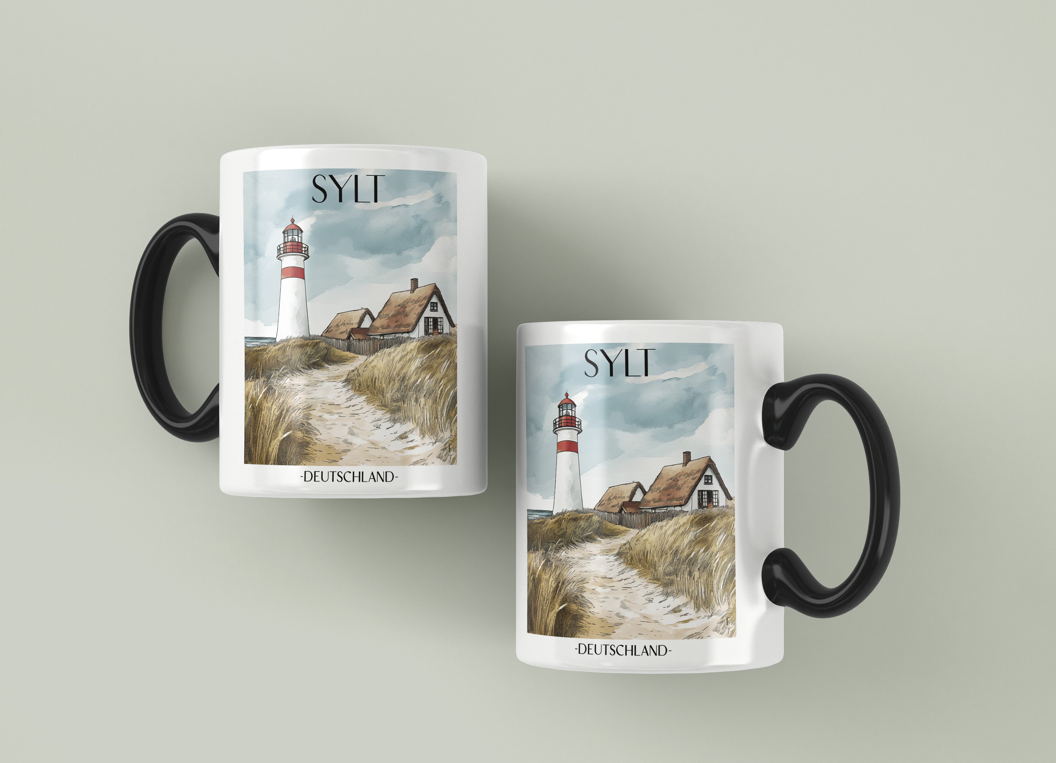 sylt-deutschland-einkaufstasche-aquarell
