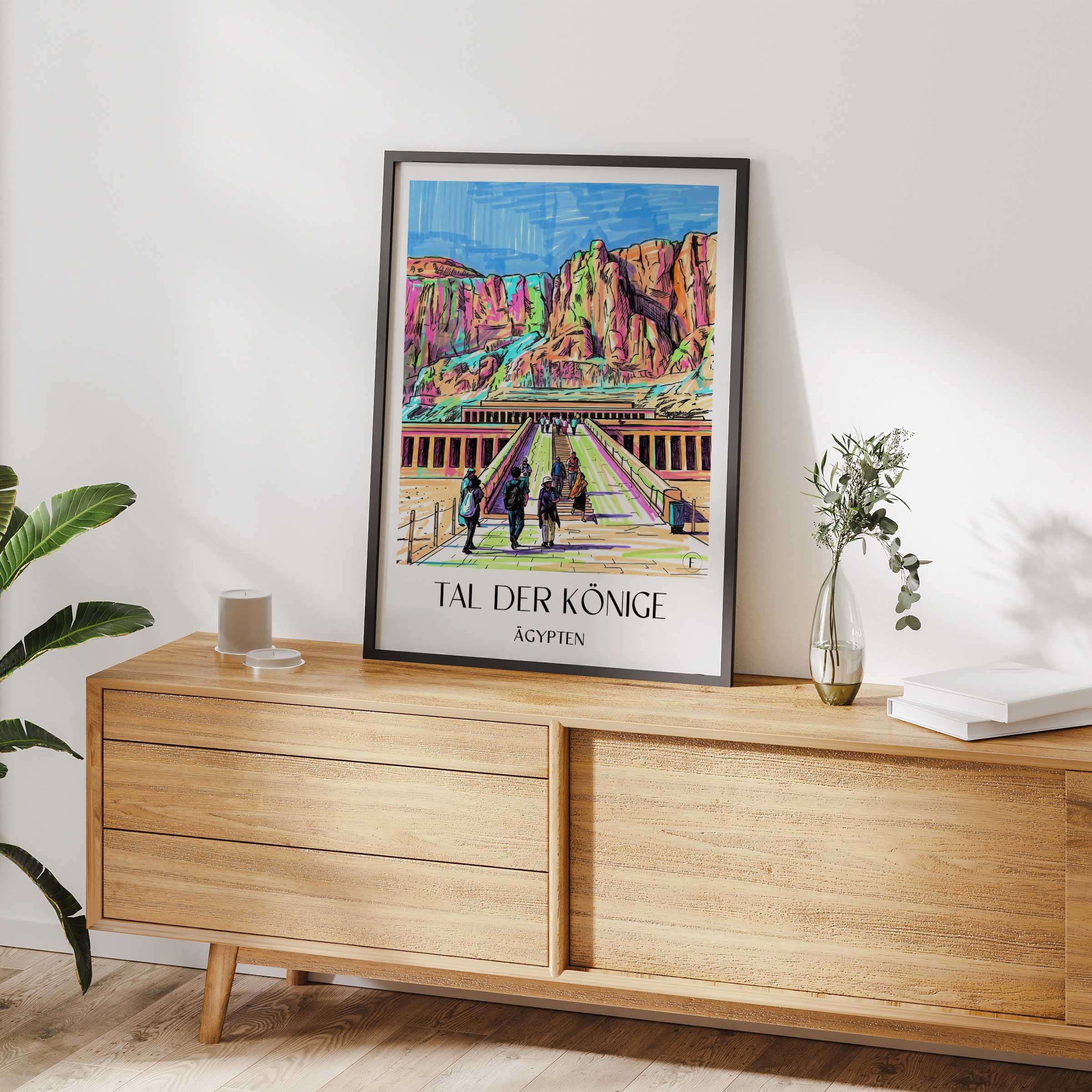 tal-der-könige-ägypten-poster-graffiti