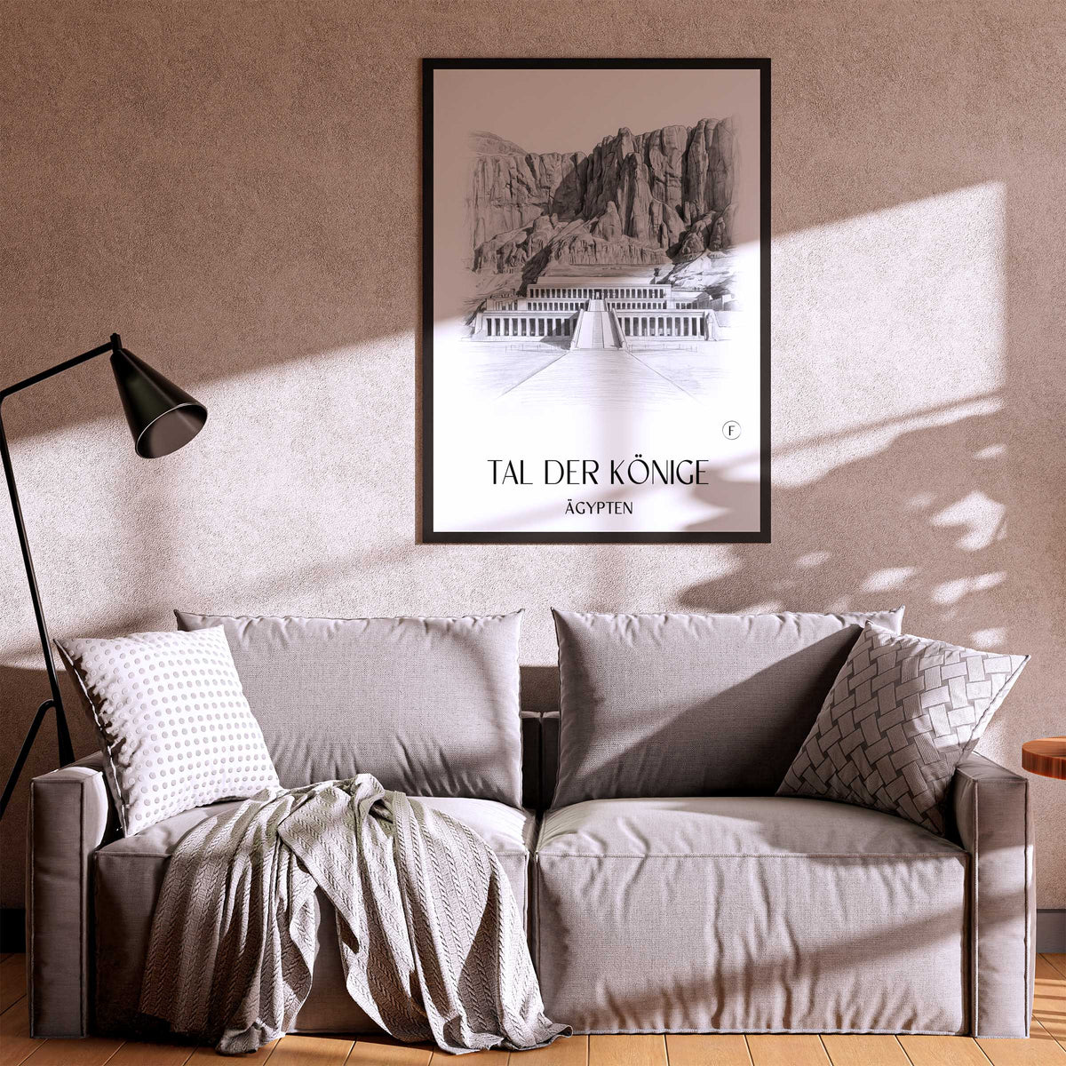 tal-der-könige-ägypten-poster-bleistift-zeichnung-drawing