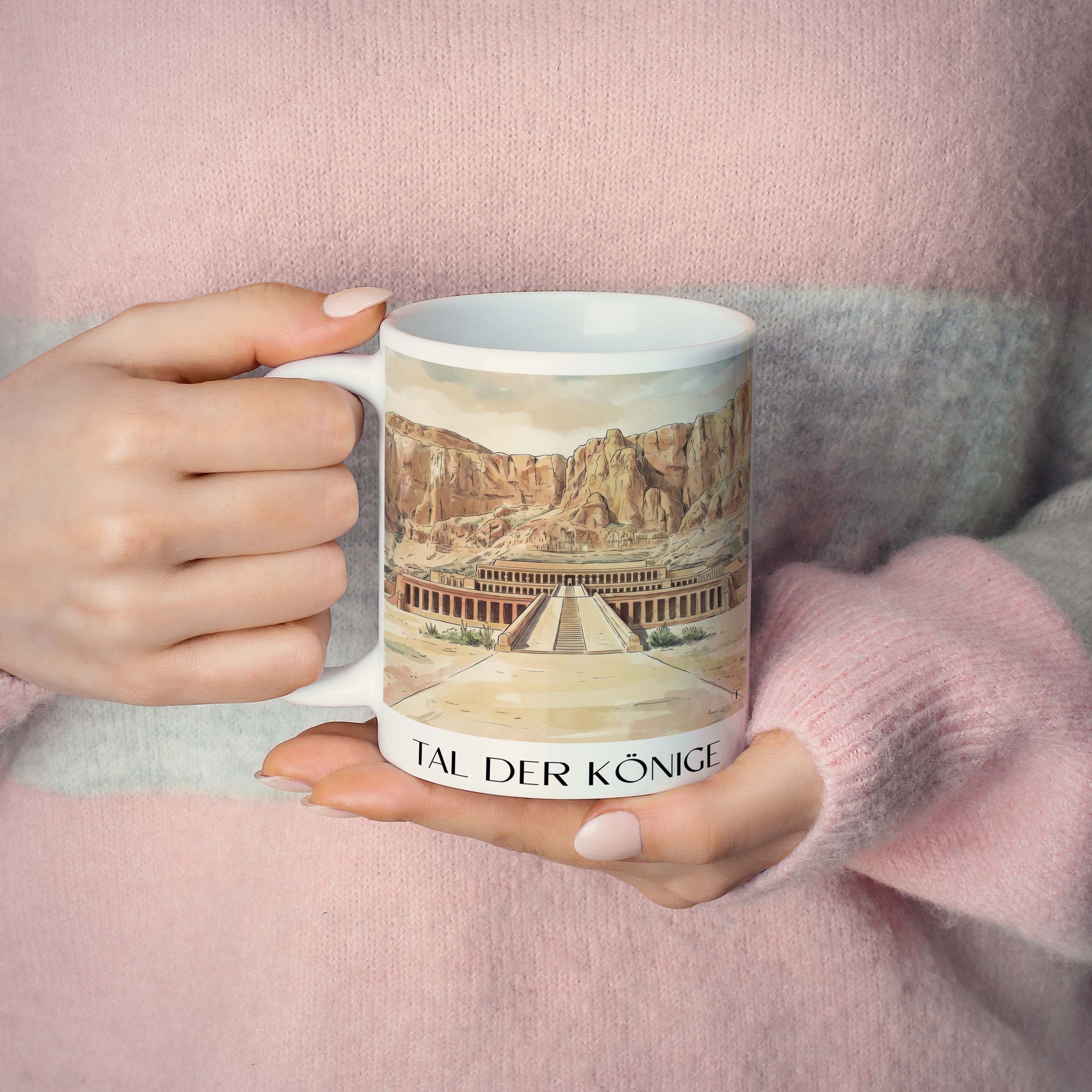 tal-der-könige-ägypten-kaffeebecher-aquarell