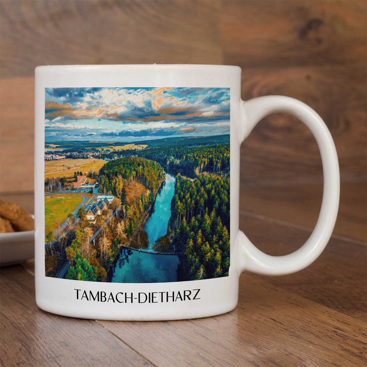 tambach-dietharz-thüringer-wald-deutschland-kaffeebecher-oil-painting-oelgemaelde