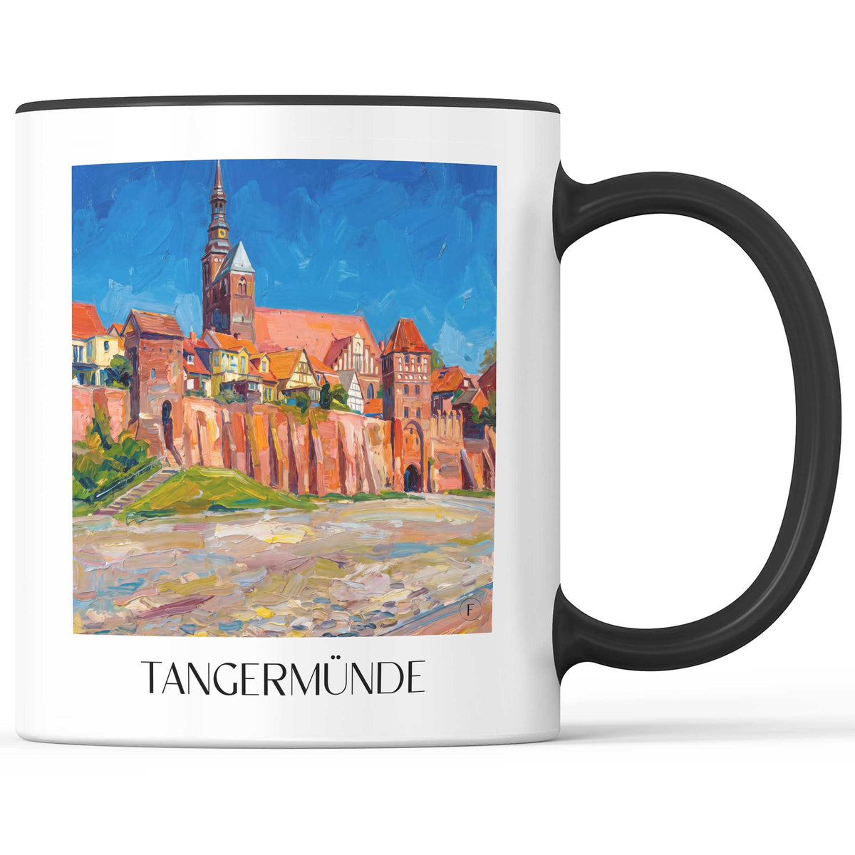 tangermünde-altmark-deutschland-kaffeebecher-oil-painting-oelgemaelde