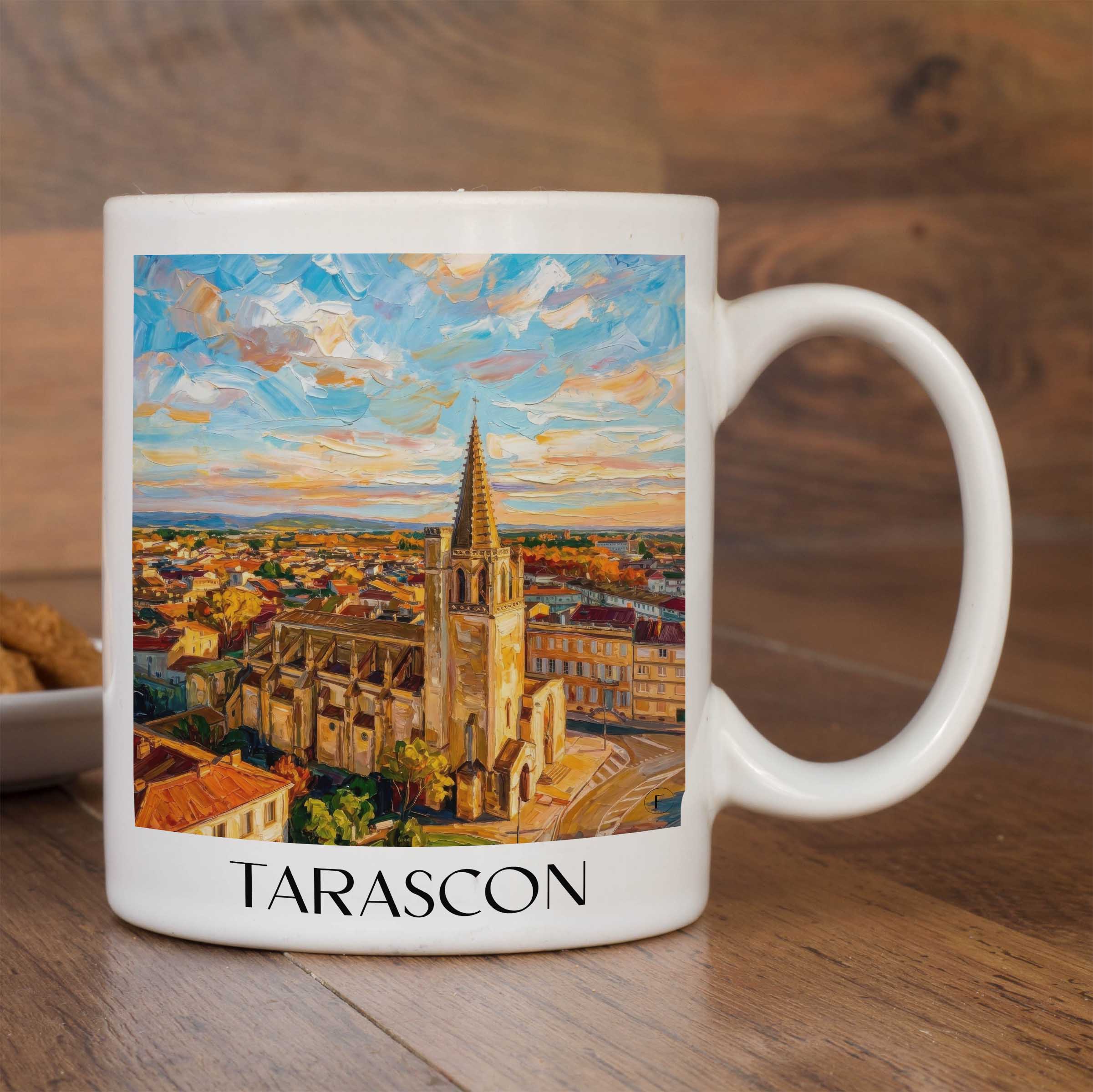 tarascon-provence-frankreich-kaffeebecher-oil-painting-oelgemaelde