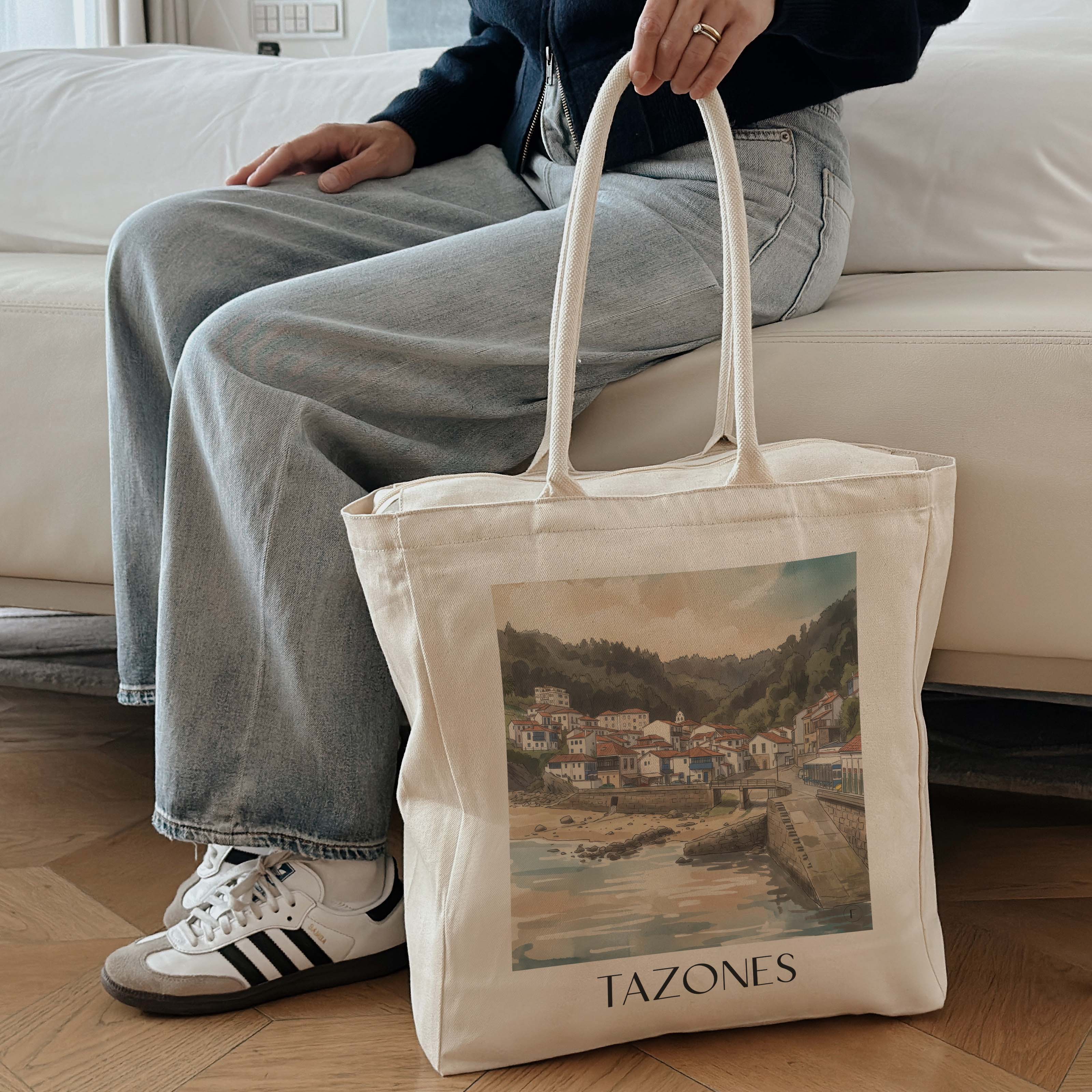 tazones-spanien-spanien-einkaufstasche-aquarell