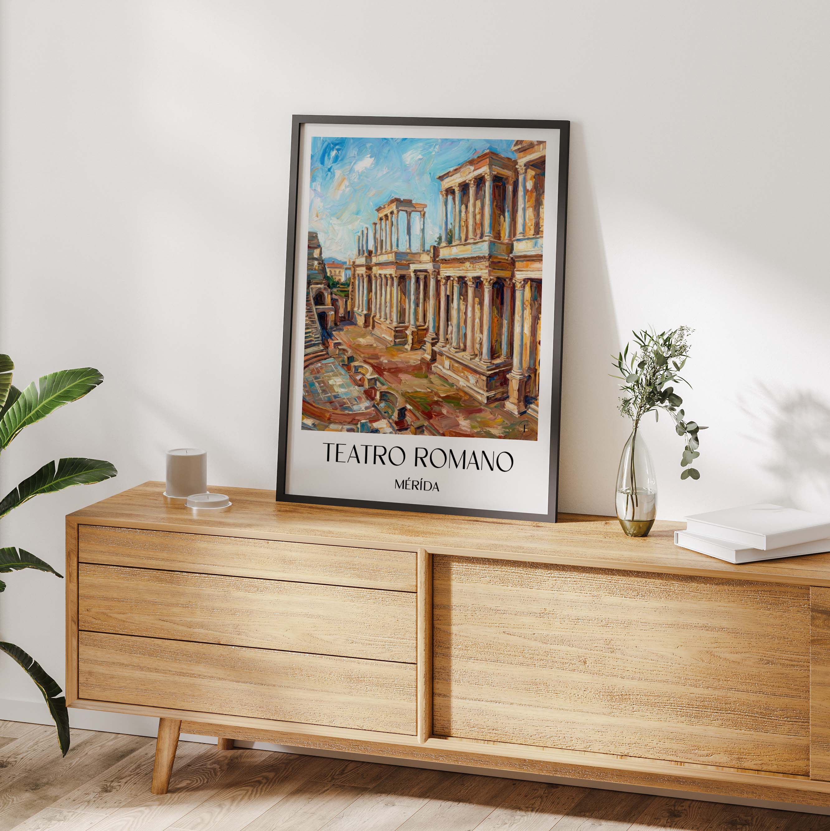 teatro-romano-mérída-spanien-poster-oil-painting-oelgemaelde