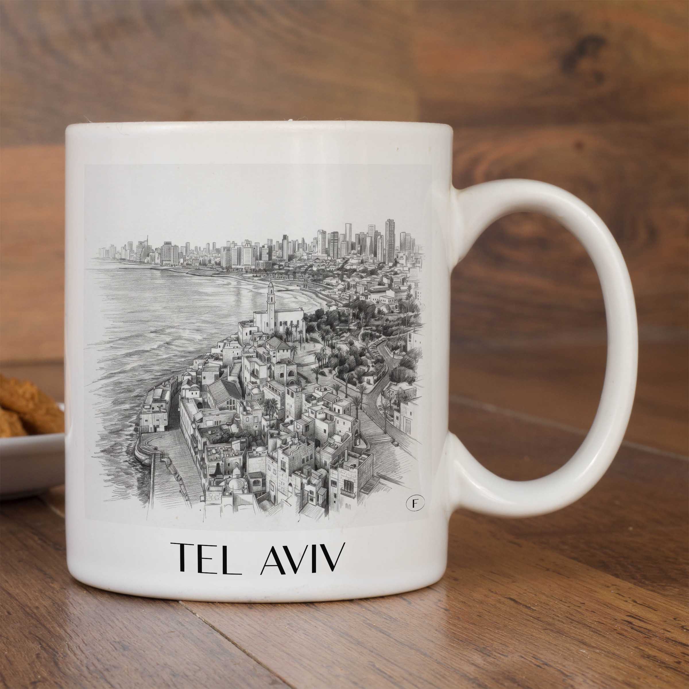 tel-aviv-israel-kaffeebecher-bleistift-zeichnung-drawing