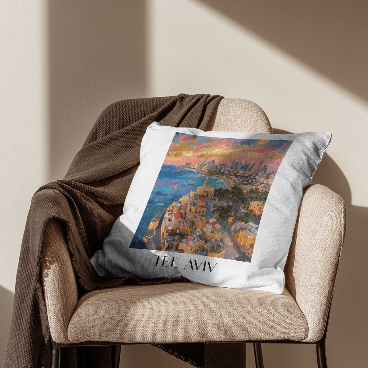 tel-aviv-israel-israel-kissenbezug-oil-painting-oelgemaelde