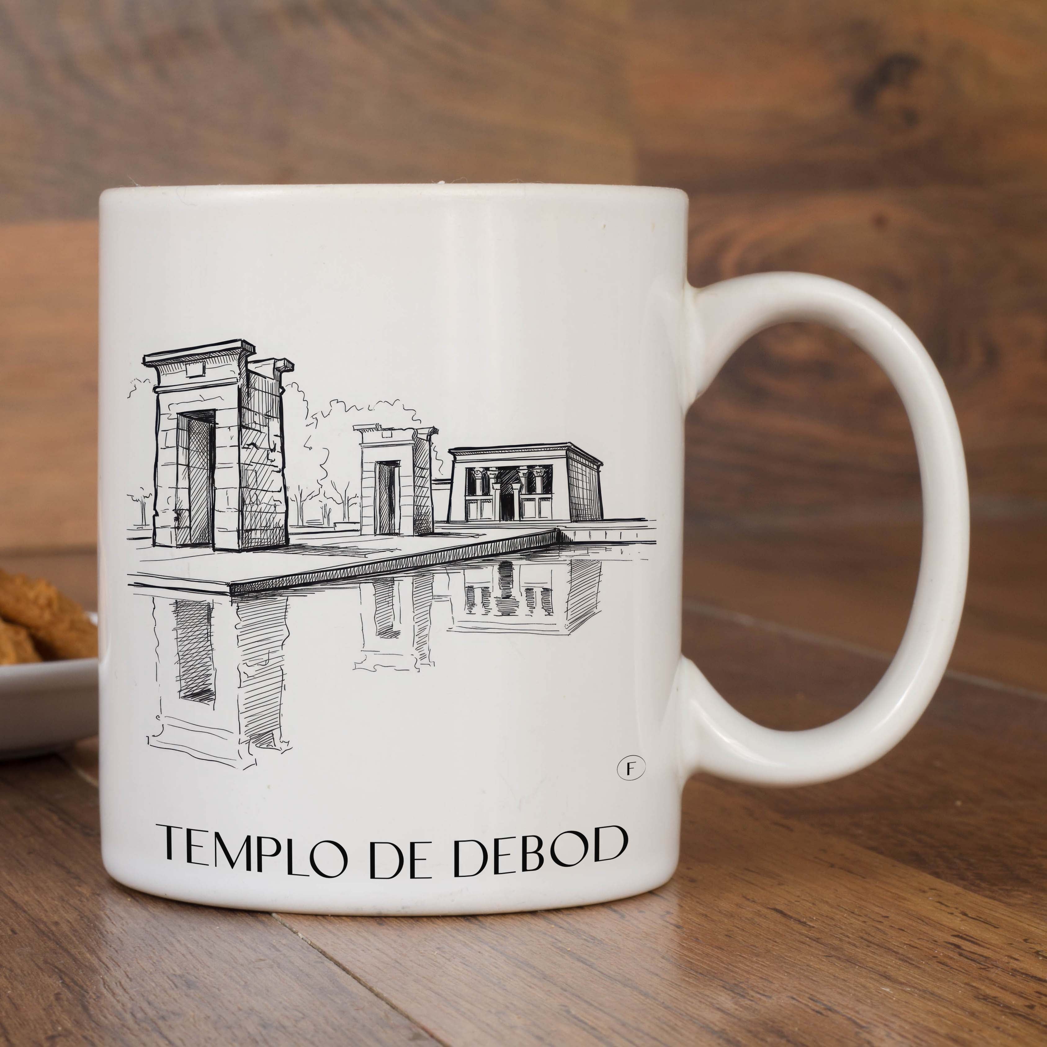 templo-de-debod-madrid-spanien-kaffeebecher-skizze