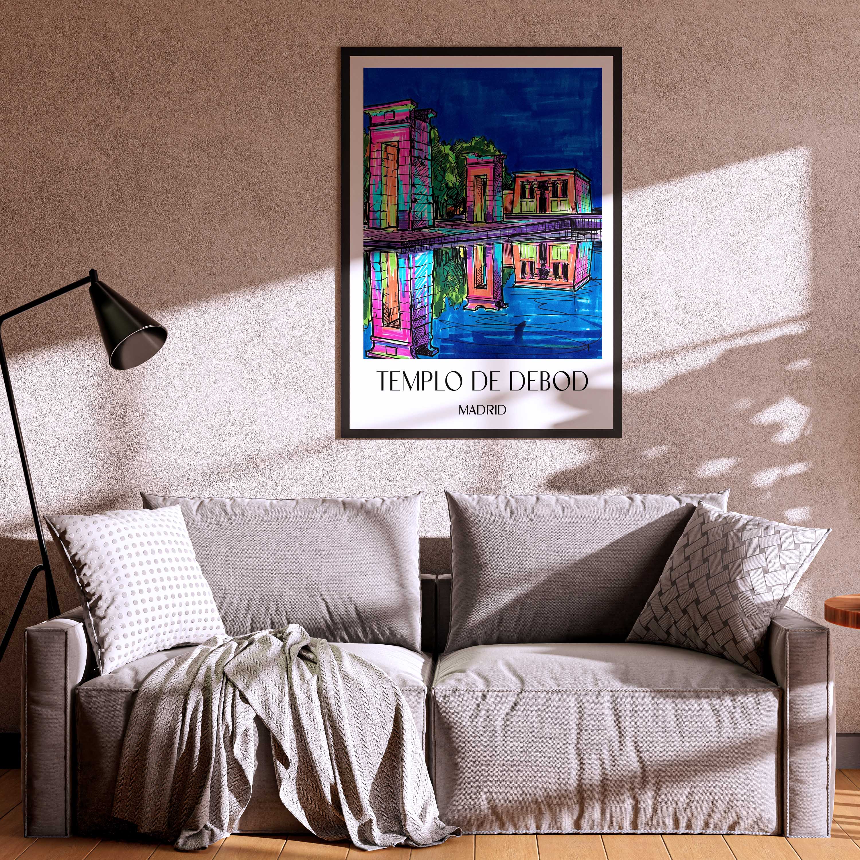 templo-de-debod-madrid-spanien-poster-graffiti