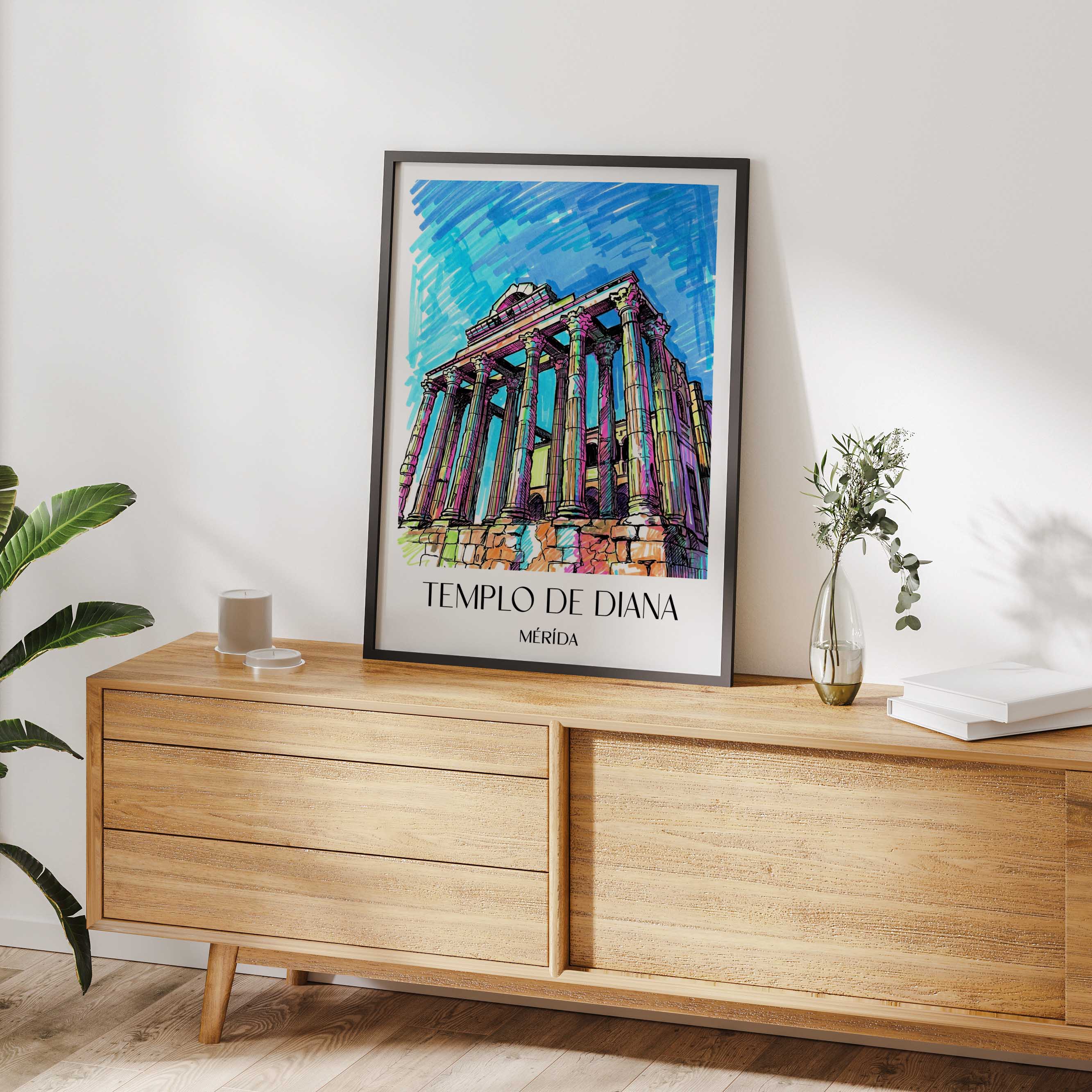 templo-de-diana-mérída-spanien-poster-graffiti