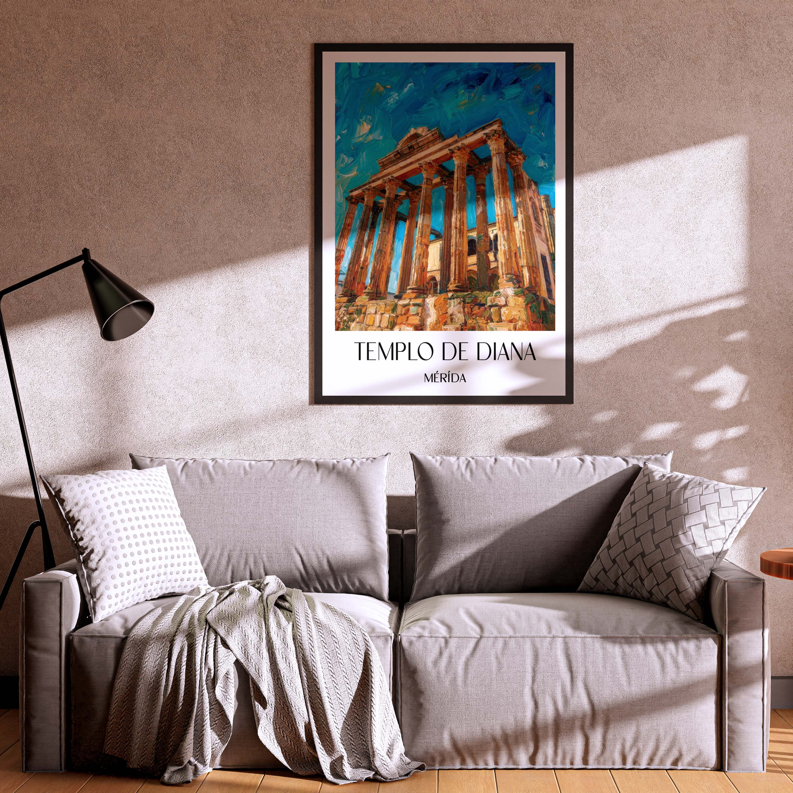 templo-de-diana-mérída-spanien-poster-oil-painting-oelgemaelde