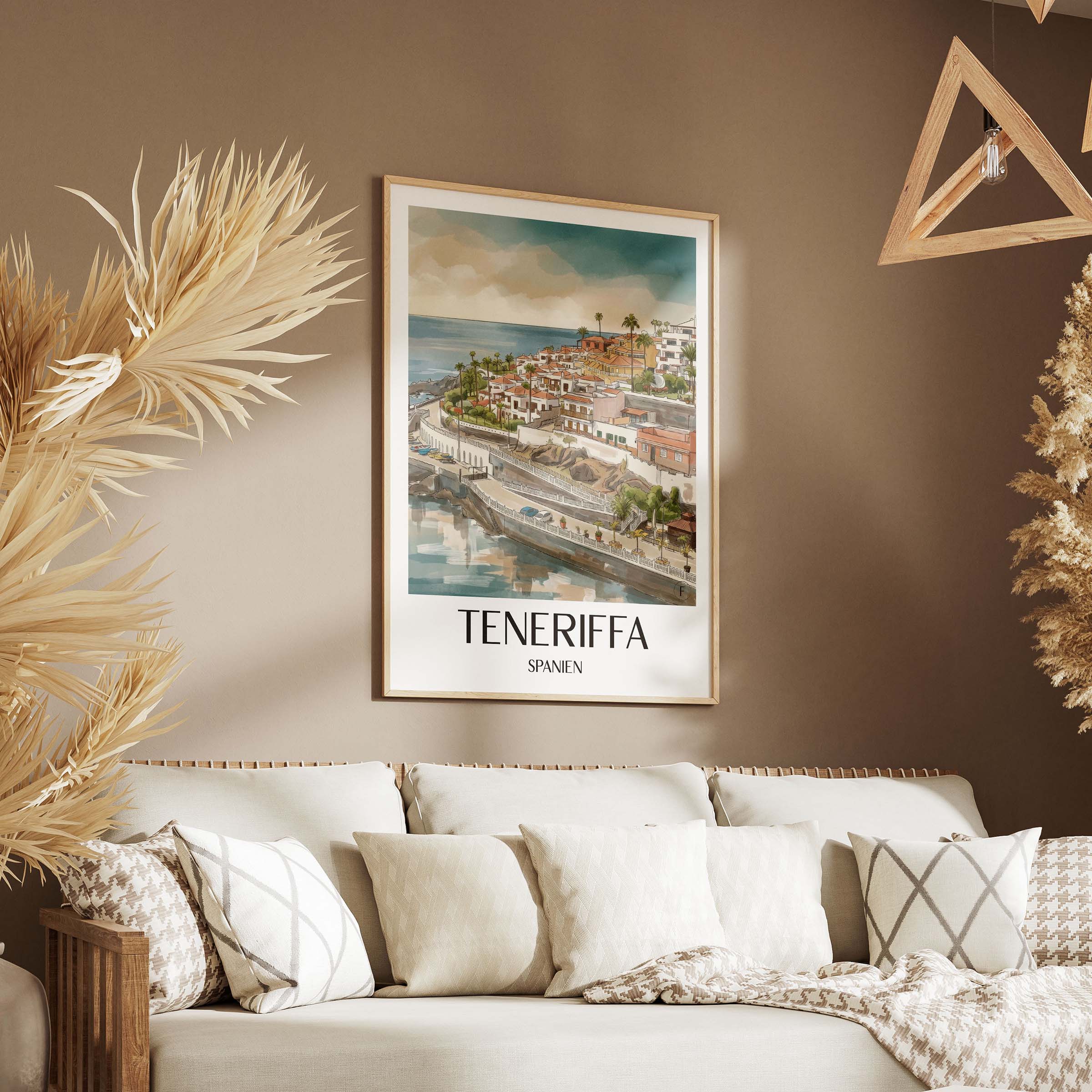 teneriffa-spanien-spanien-poster-aquarell