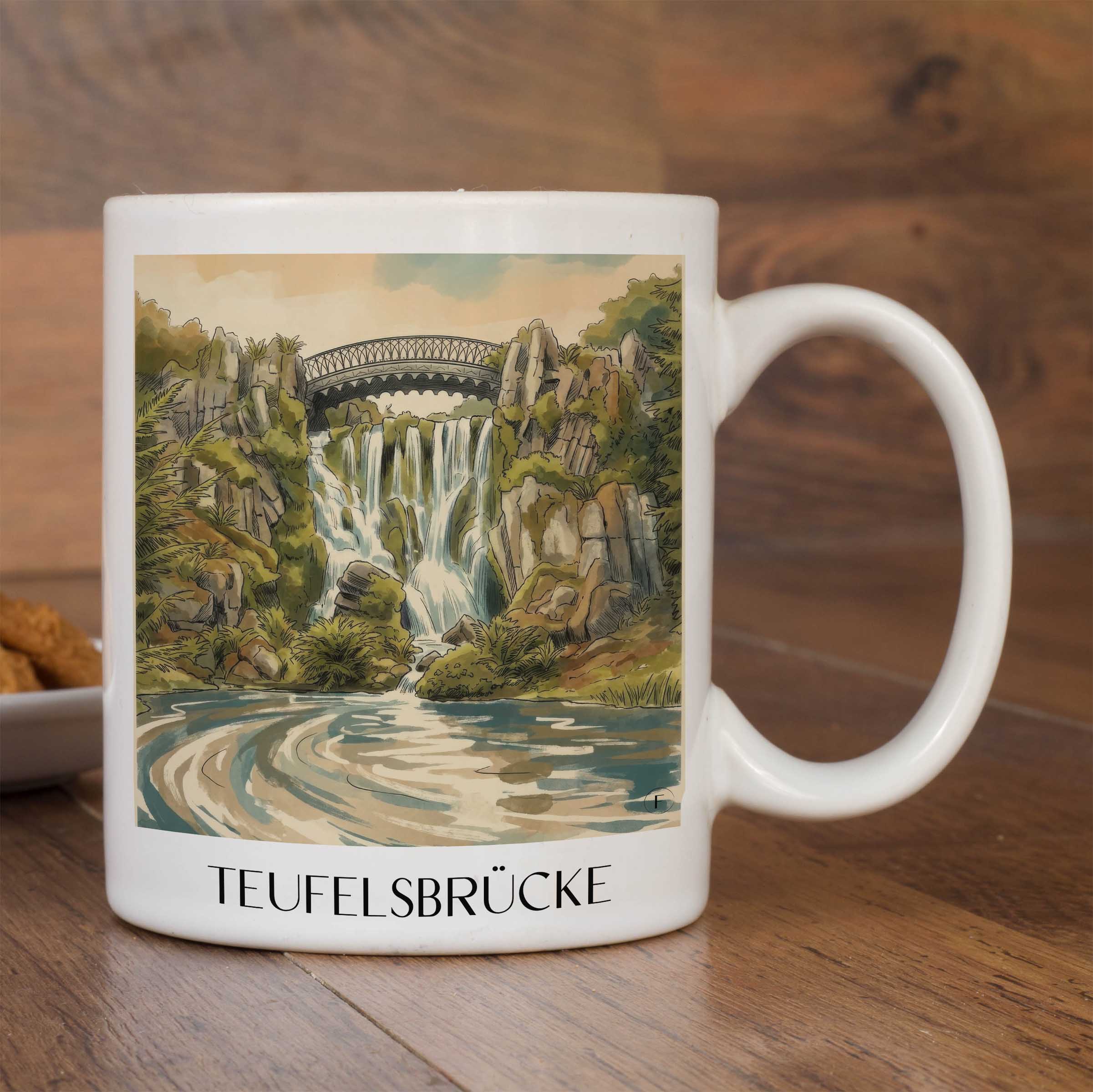 teufelsbrücke-kassel-deutschland-kaffeebecher-aquarell