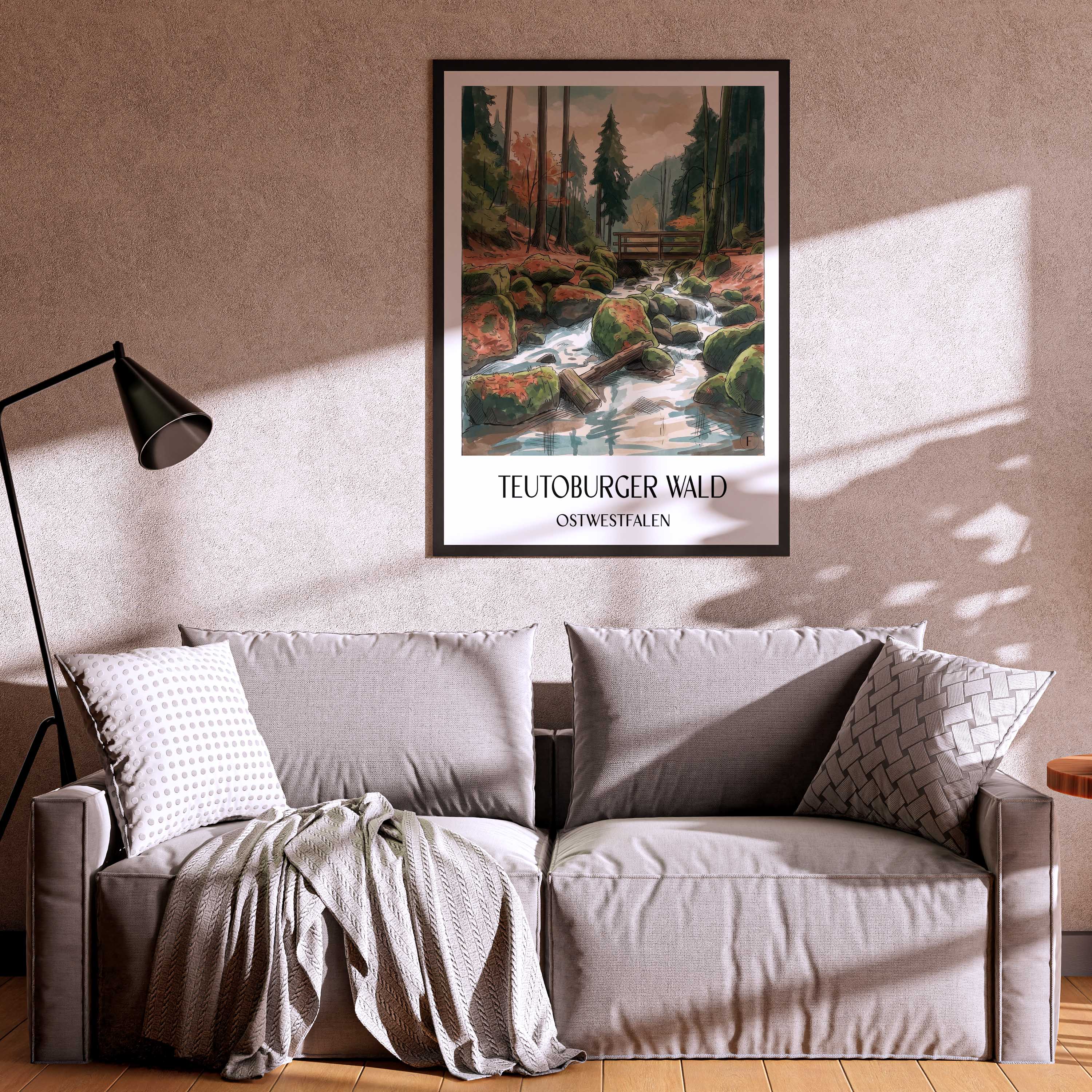 teutoburger-wald-ostwestfalen-deutschland-poster-aquarell