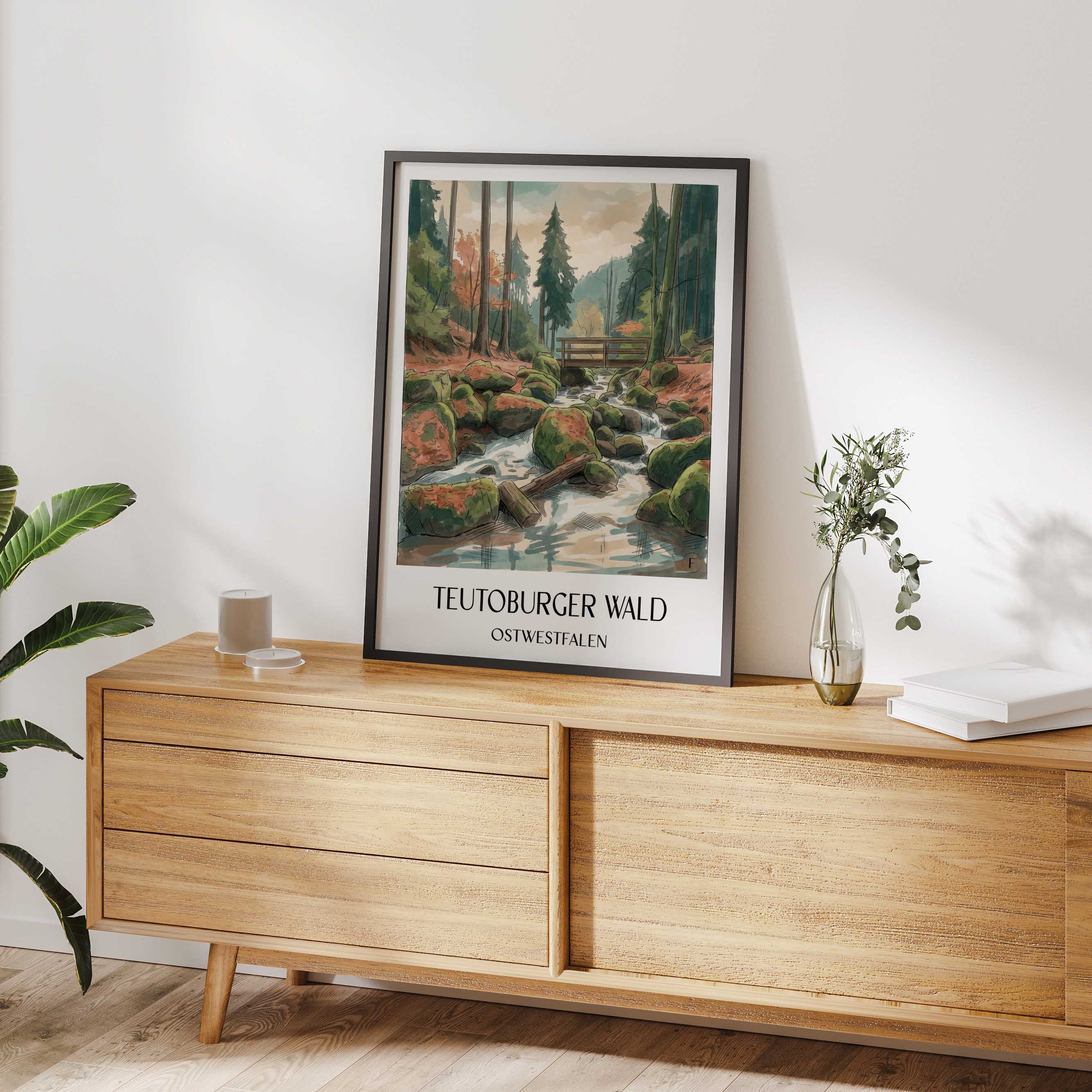 teutoburger-wald-ostwestfalen-deutschland-poster-aquarell