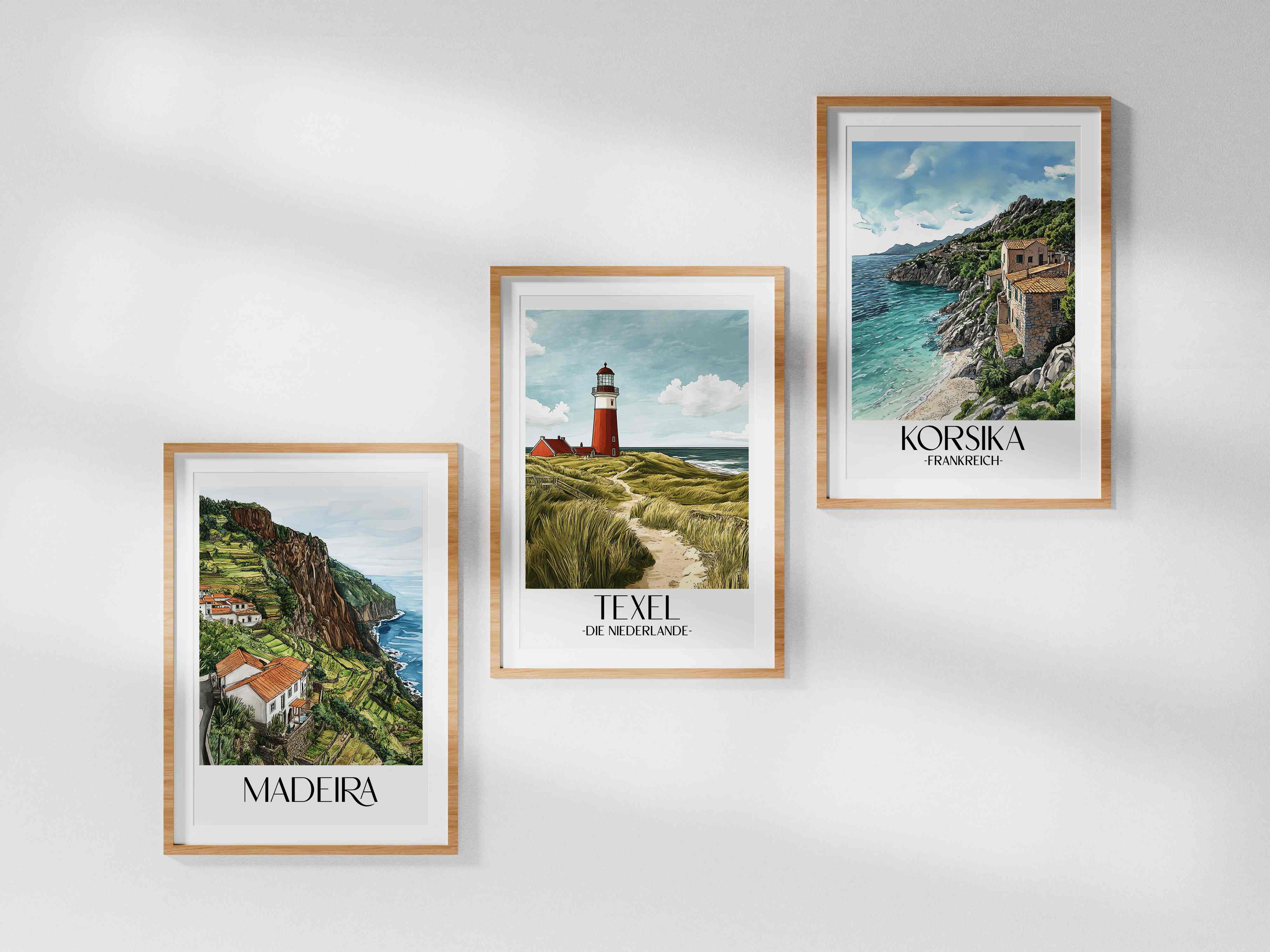 texel-niederlande-poster-aquarell