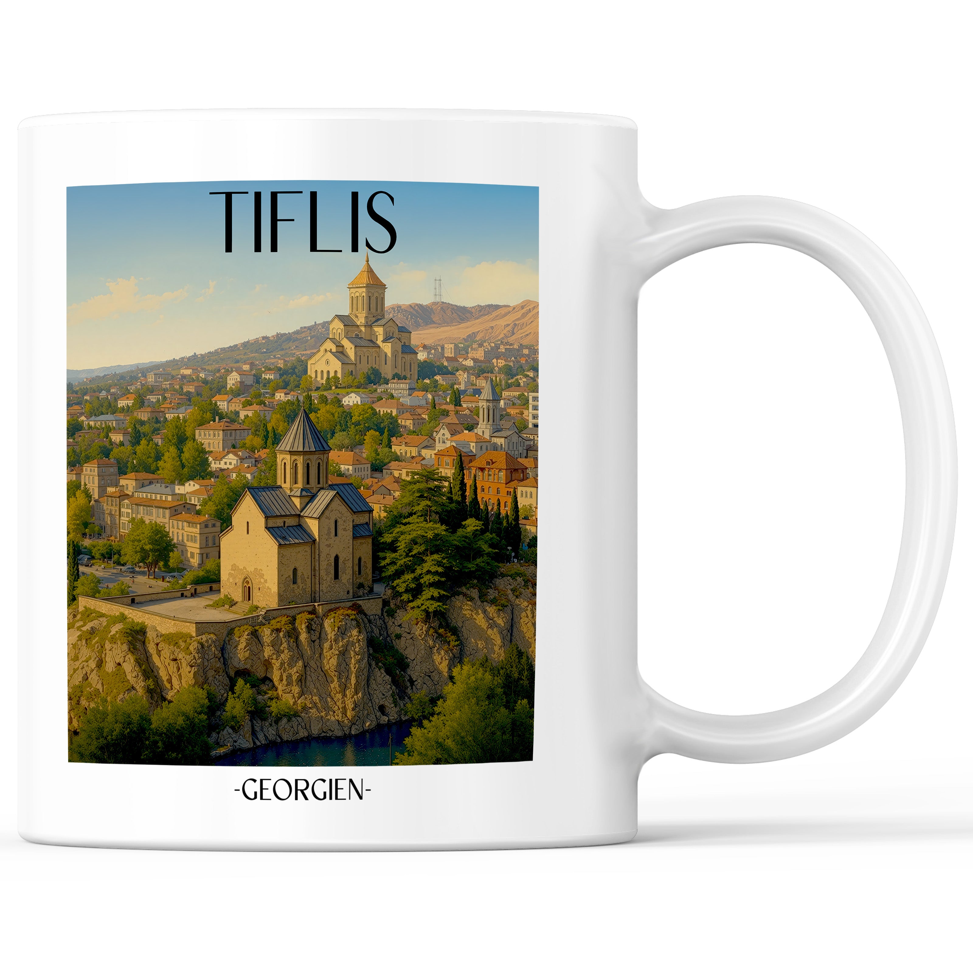 tiflis-georgien-einkaufstasche-aquarell