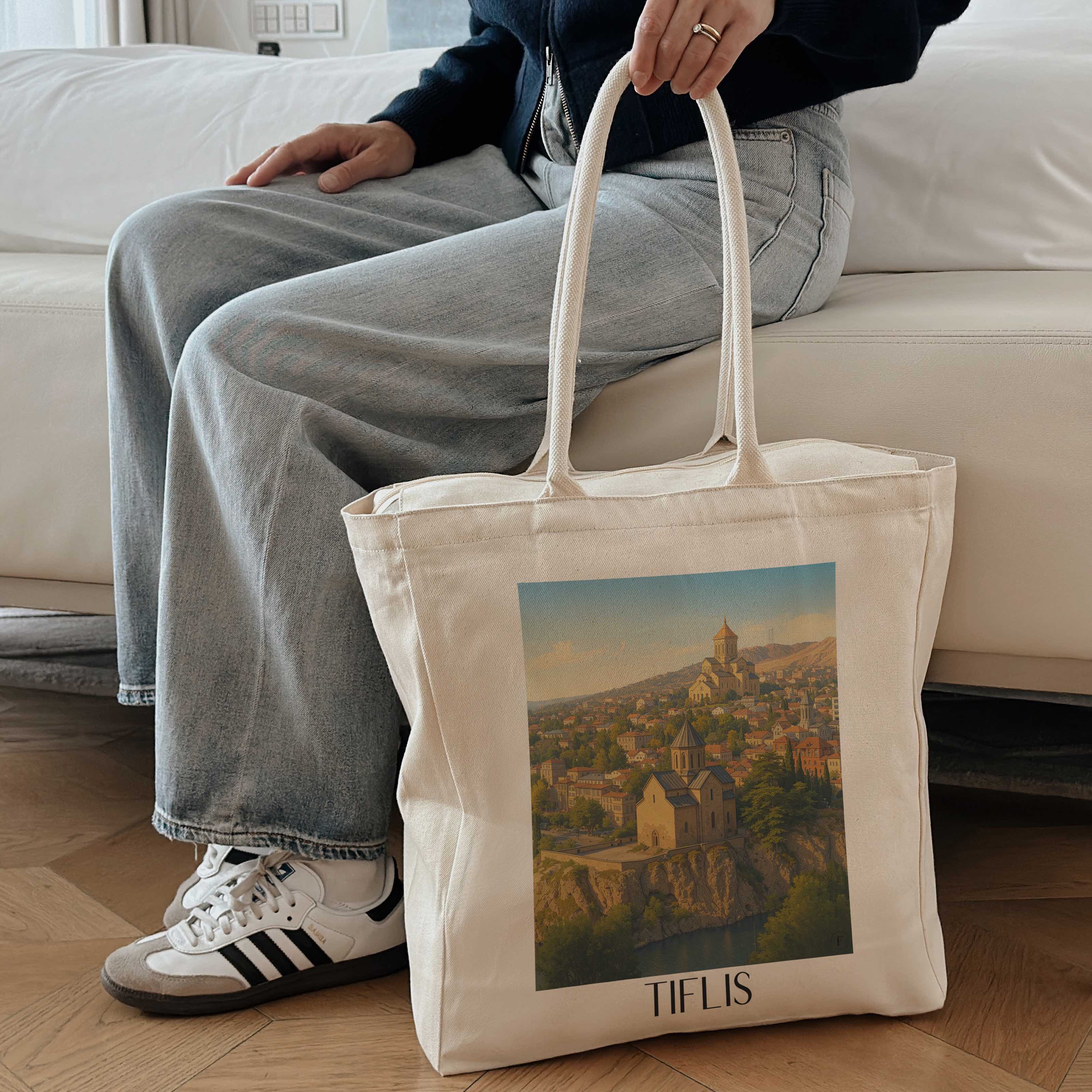 tiflis-georgien-einkaufstasche-aquarell
