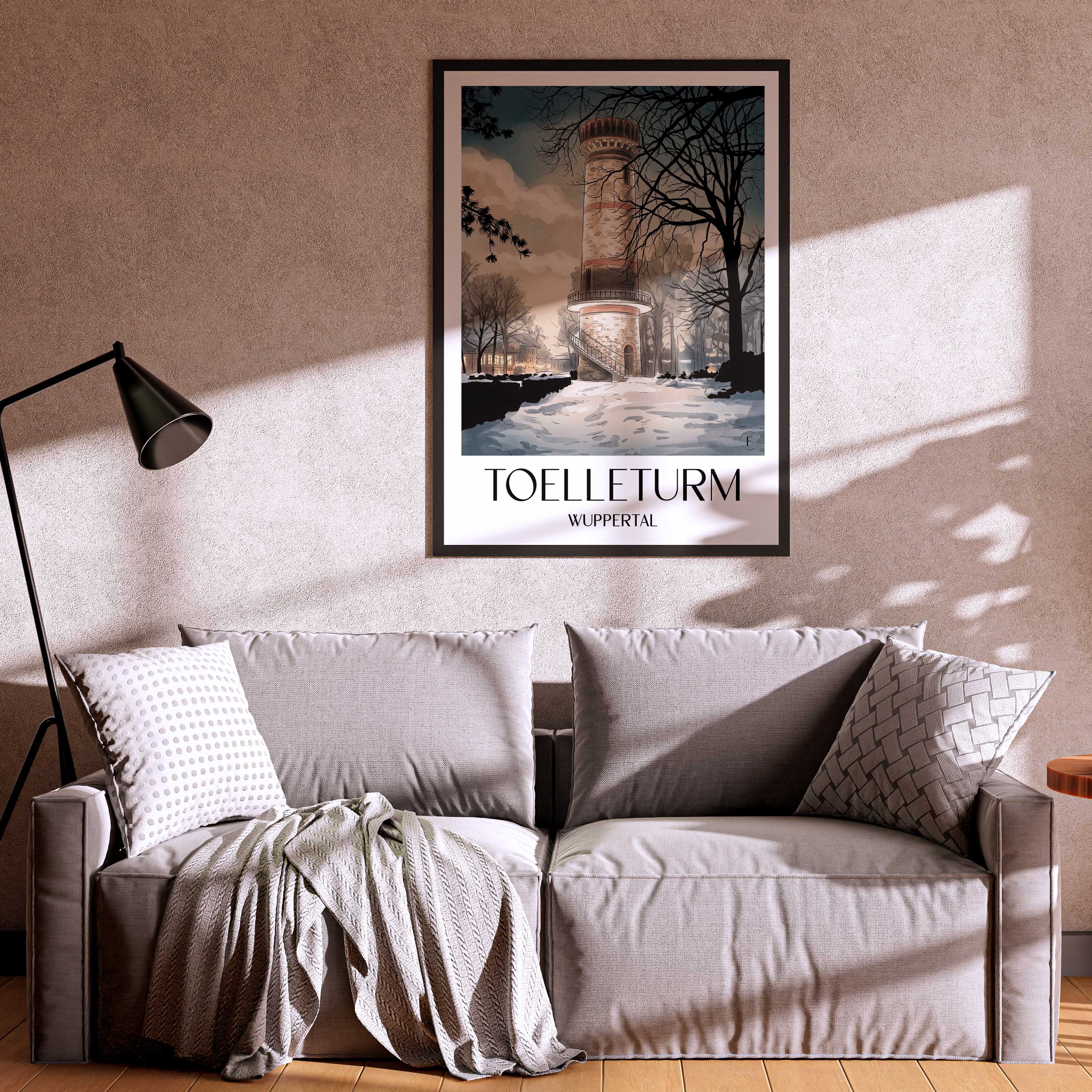 toelleturm-wuppertal-deutschland-poster-aquarell