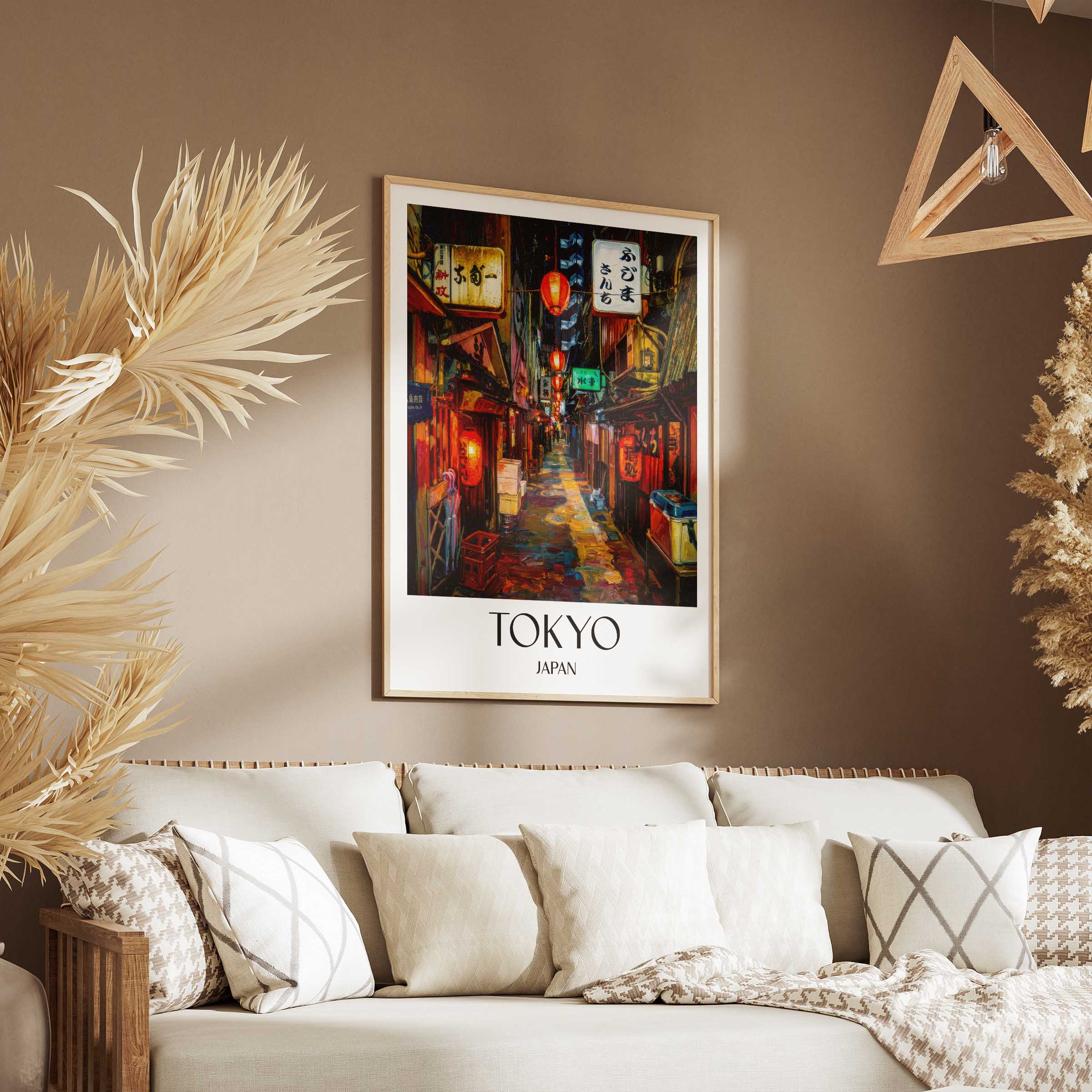 tokyo-japan-poster-oil-painting-oelgemaelde