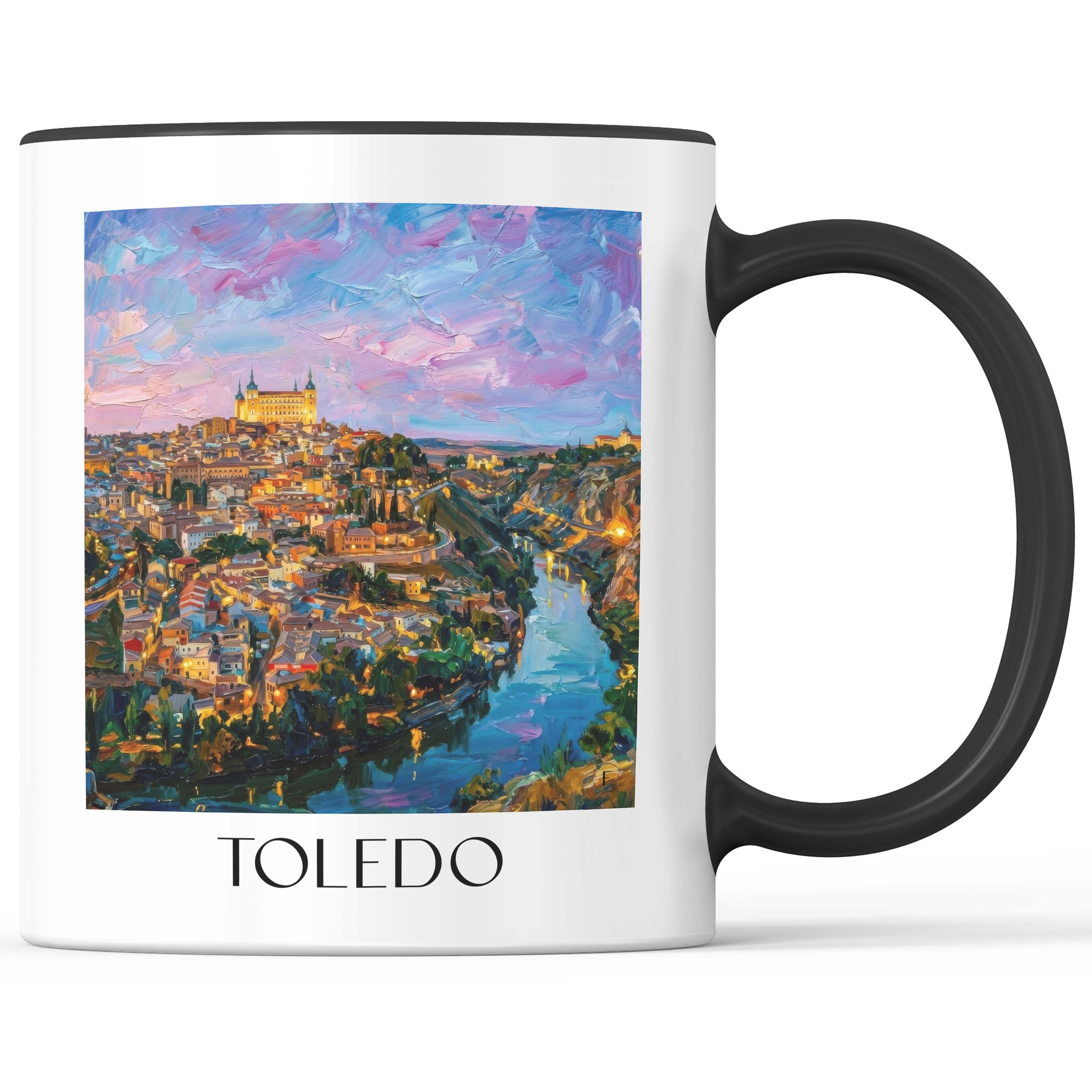toledo-spanien-spanien-kaffeebecher-oil-painting-oelgemaelde