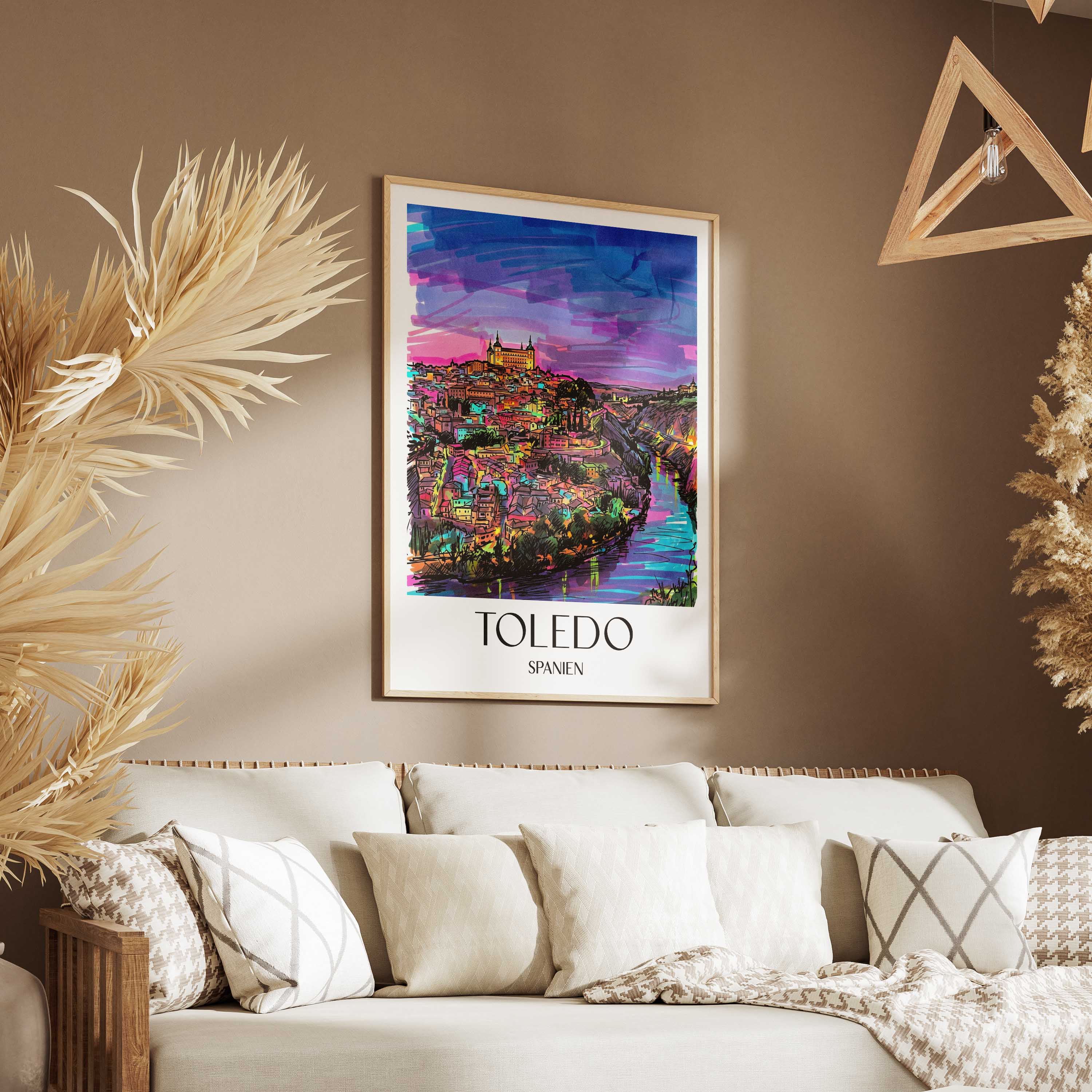 toledo-spanien-spanien-poster-graffiti