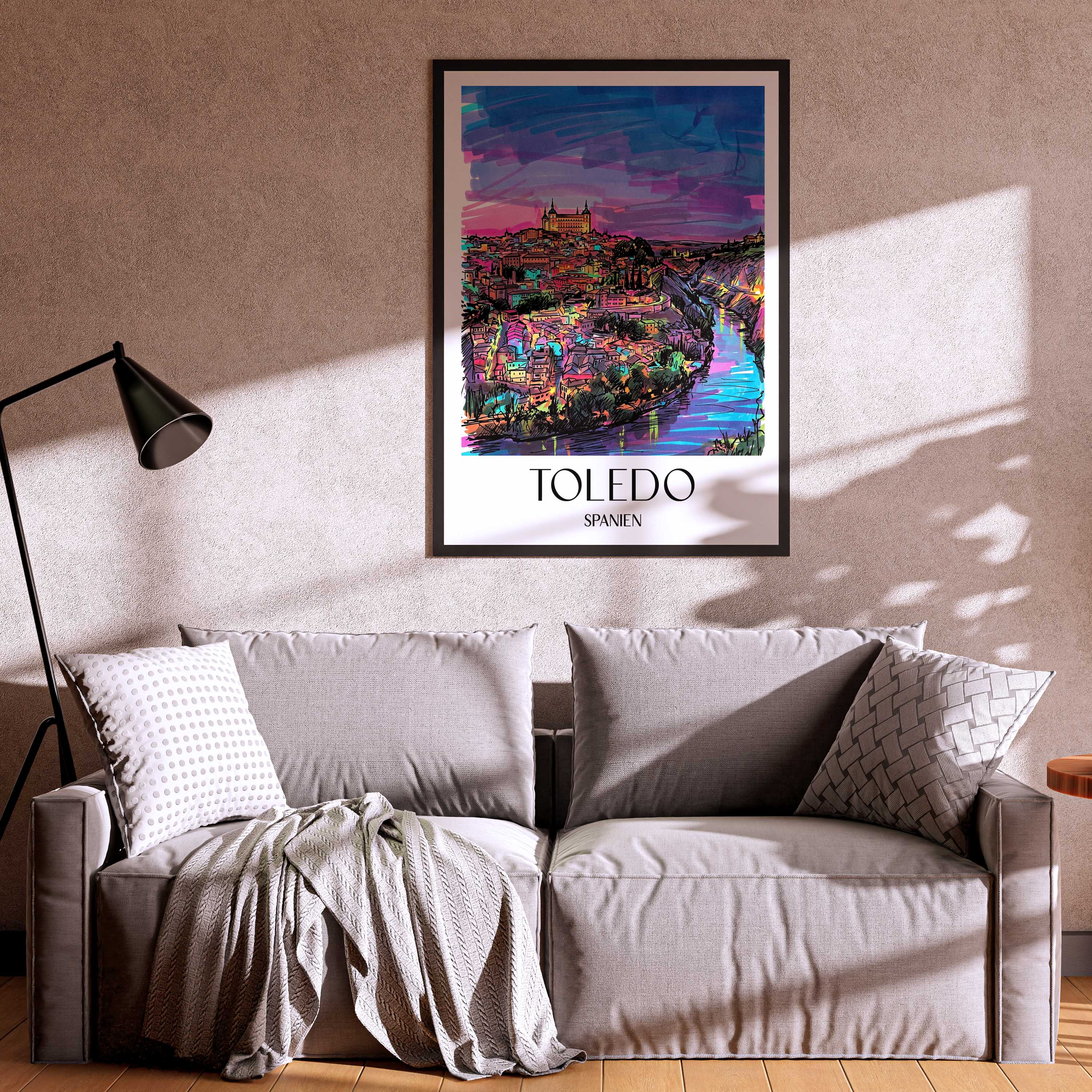 toledo-spanien-spanien-poster-graffiti