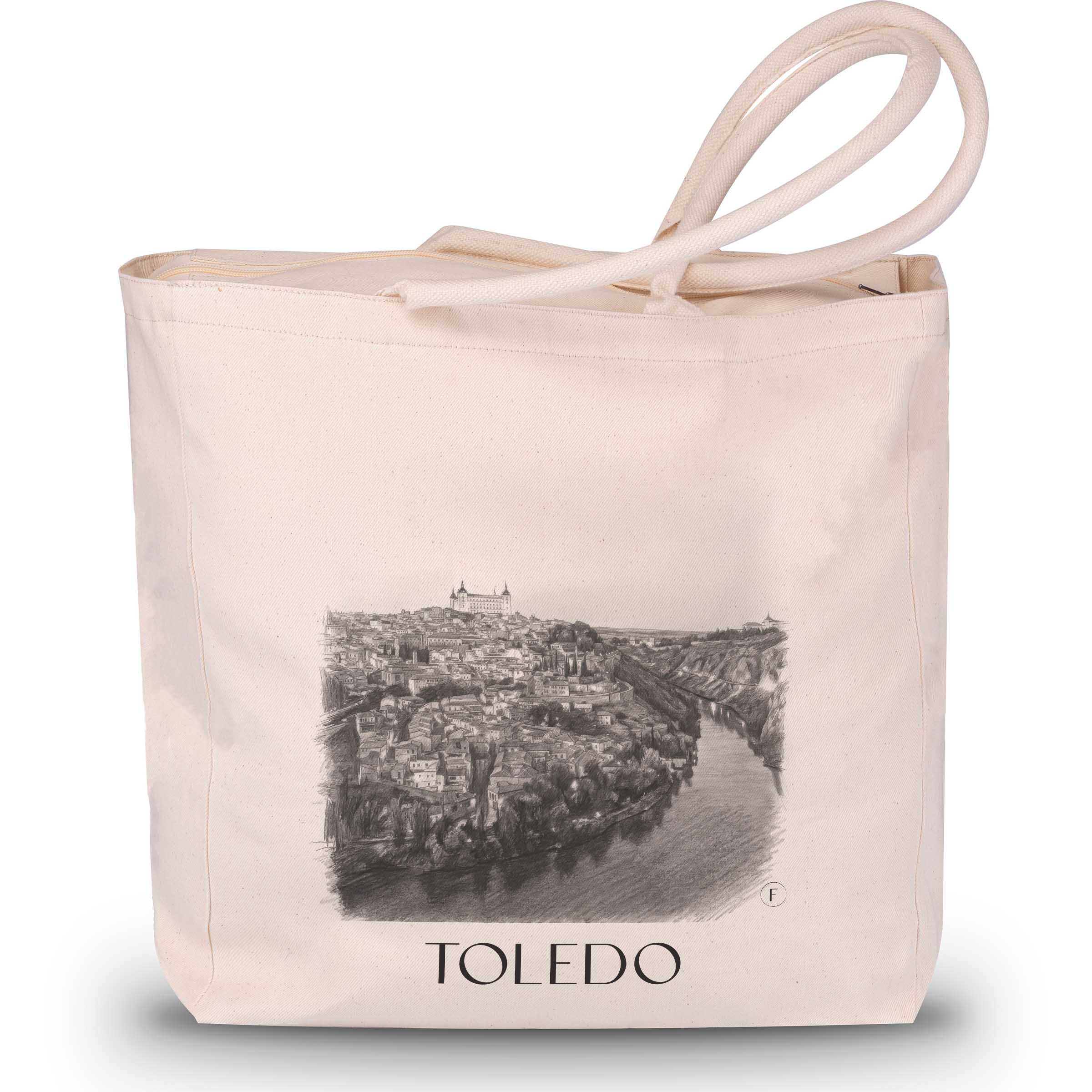 toledo-spanien-spanien-einkaufstasche-bleistift-zeichnung-drawing