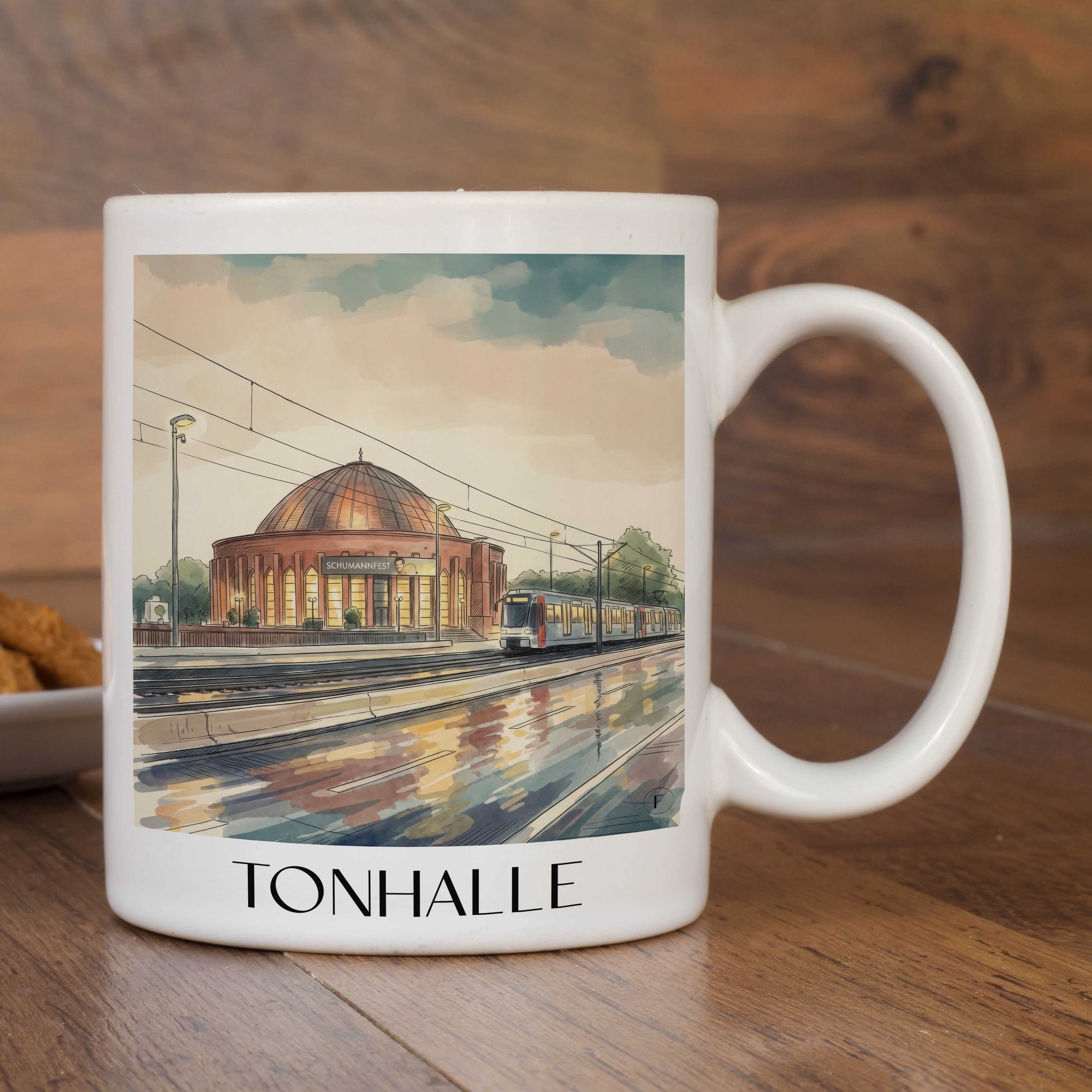 tonhalle-düsseldorf-deutschland-kaffeebecher-aquarell