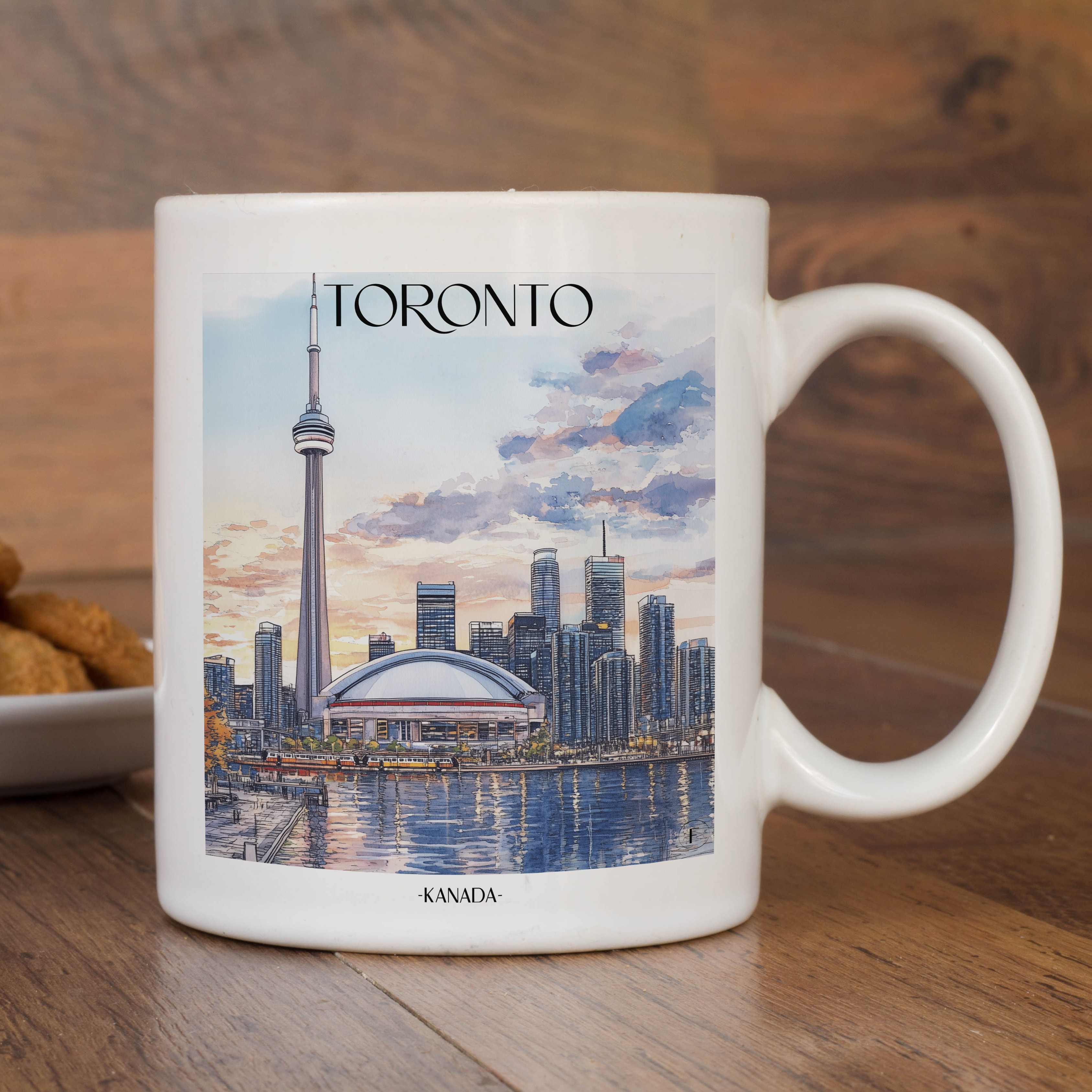 toronto-kanada-einkaufstasche-aquarell