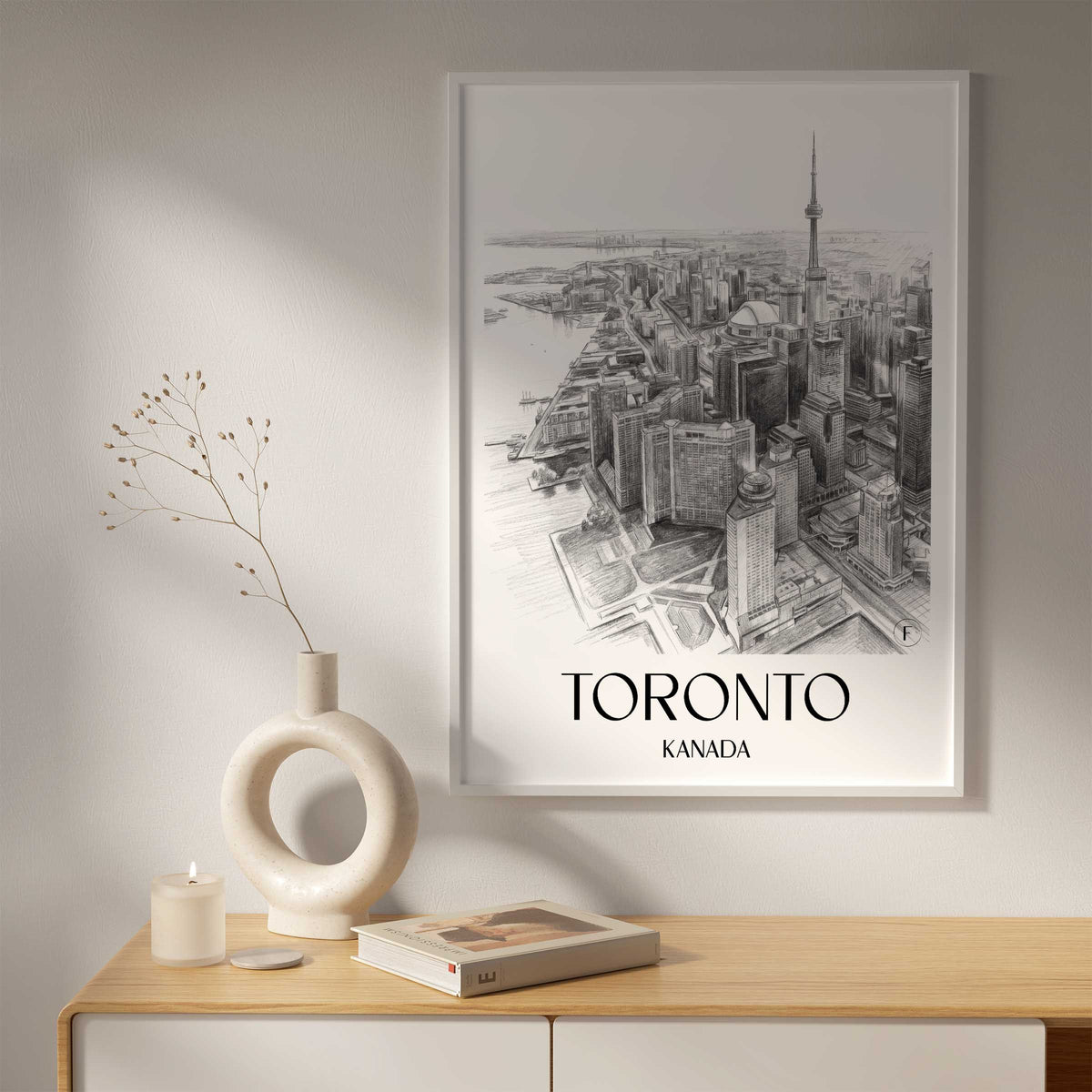 toronto-kanada-poster-bleistift-zeichnung-drawing