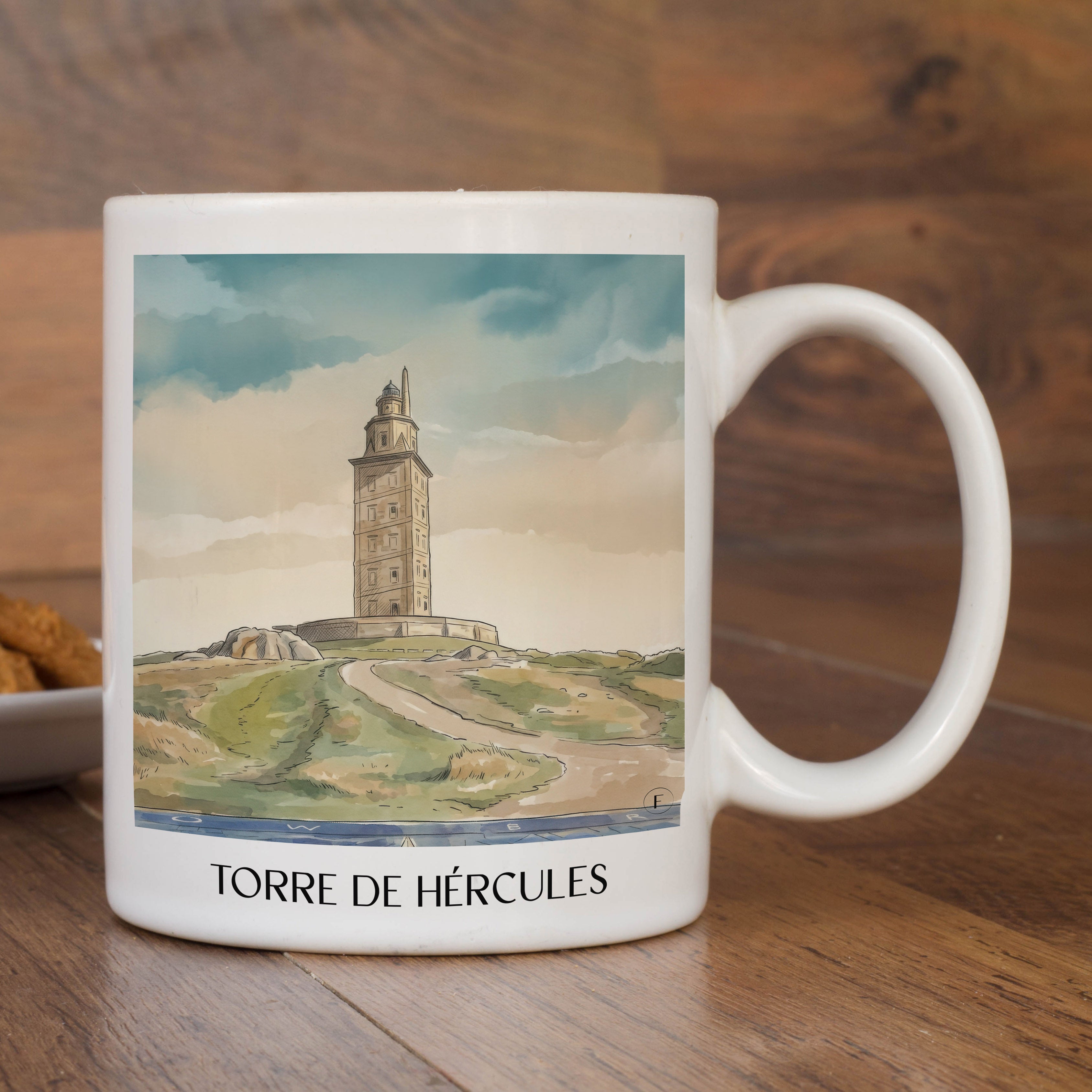 torre-de-hércules-a-coruña-spanien-kaffeebecher-aquarell