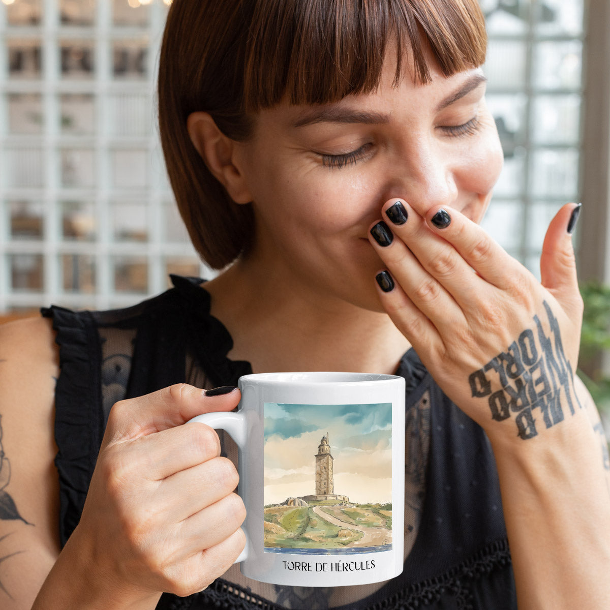 torre-de-hércules-a-coruña-spanien-kaffeebecher-aquarell